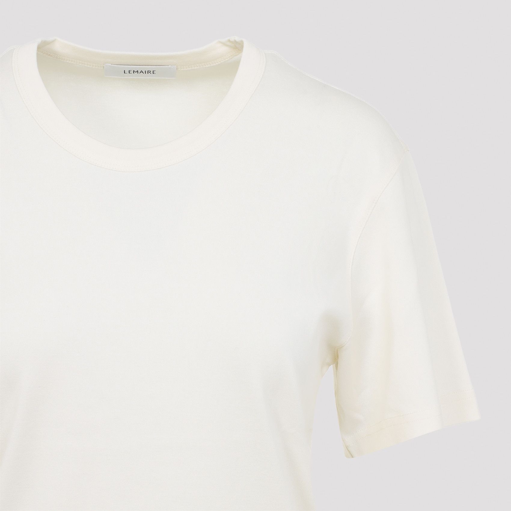 Lemaire Lemaire Ribbed T-Shirt Size M / US 6-8 / IT 42-44 - 3 Thumbnail