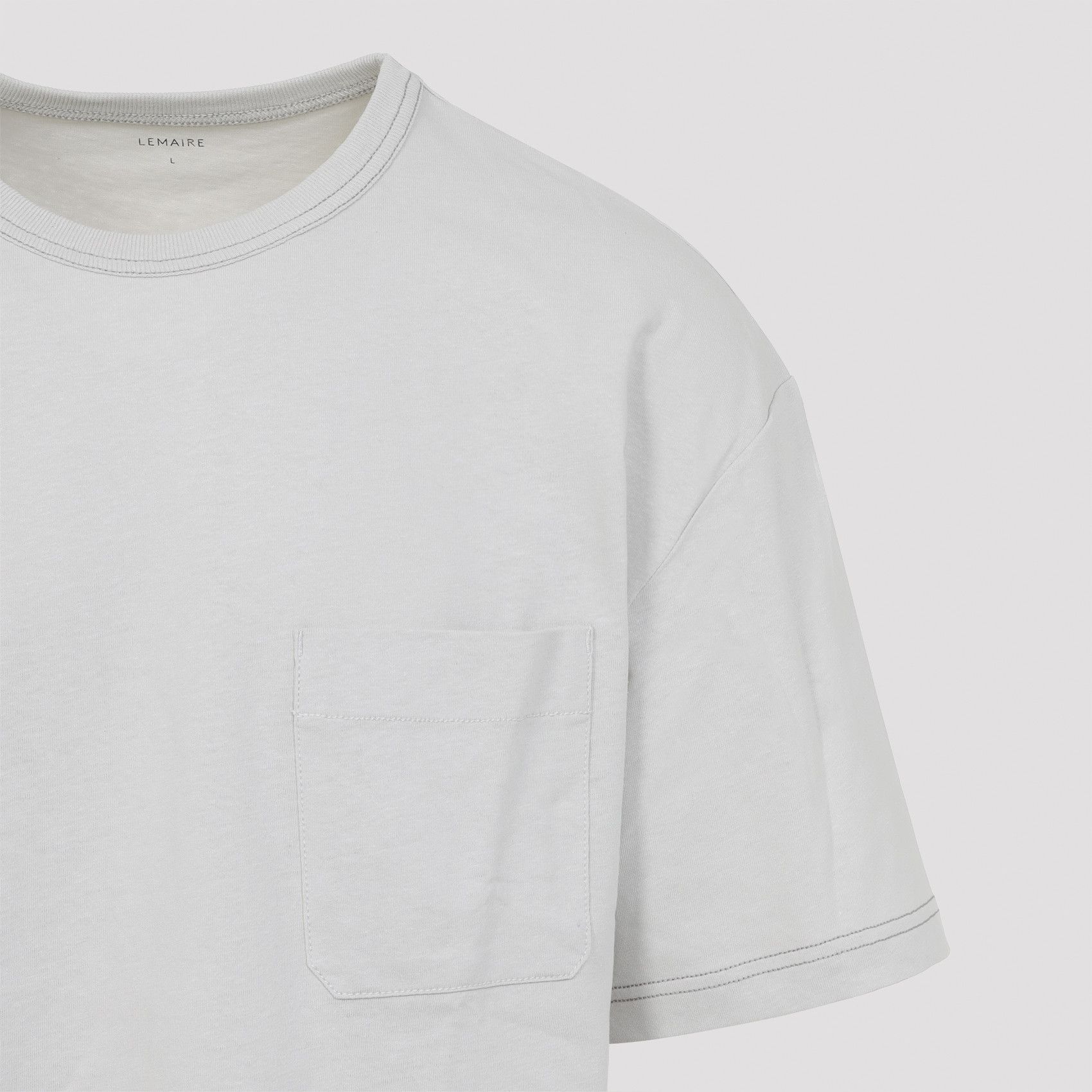 Lemaire Lemaire Boxy Short Sleeves T-Shirt Size US L / EU 52-54 / 3 - 3 Thumbnail