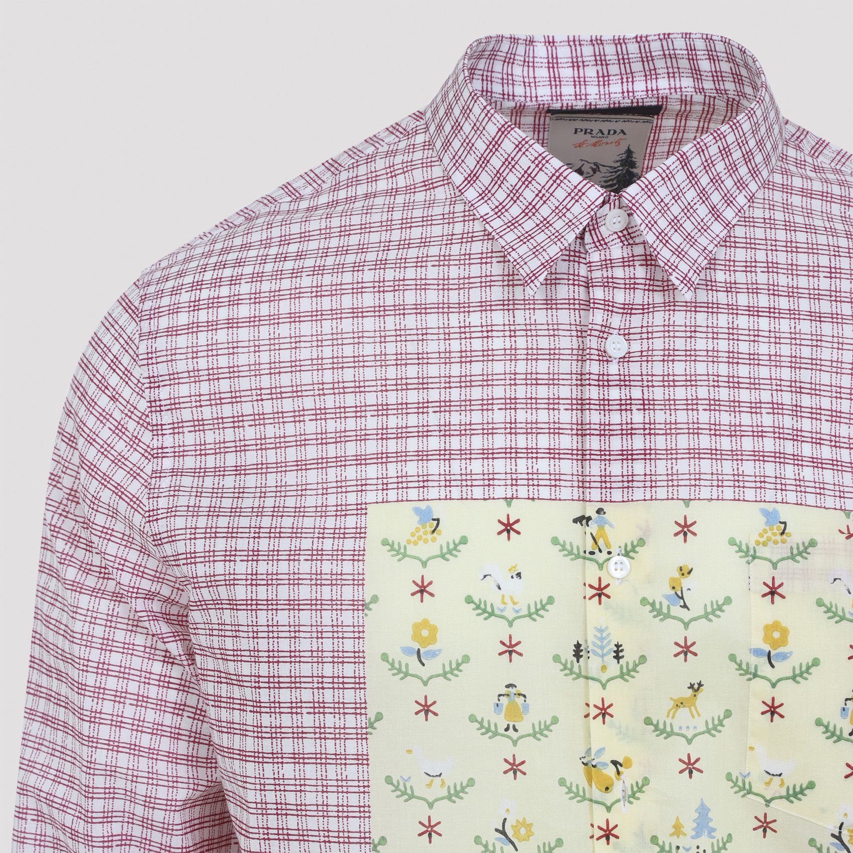 Prada Prada Cotton Shirt Size US M / EU 48-50 / 2 - 3 Thumbnail