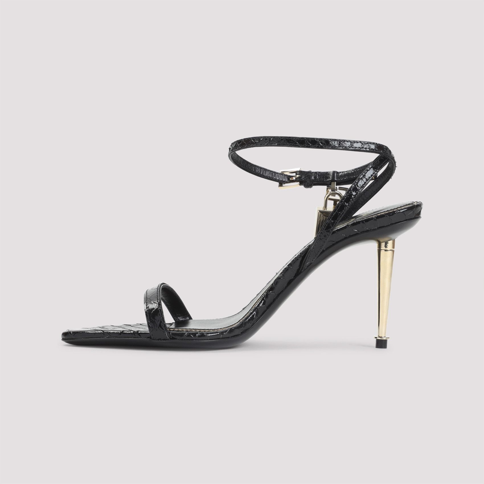 Tom Ford Tom Ford Semi Shiny Printed Python Sandals Size US 8.5 / IT 38.5 - 2 Thumbnail