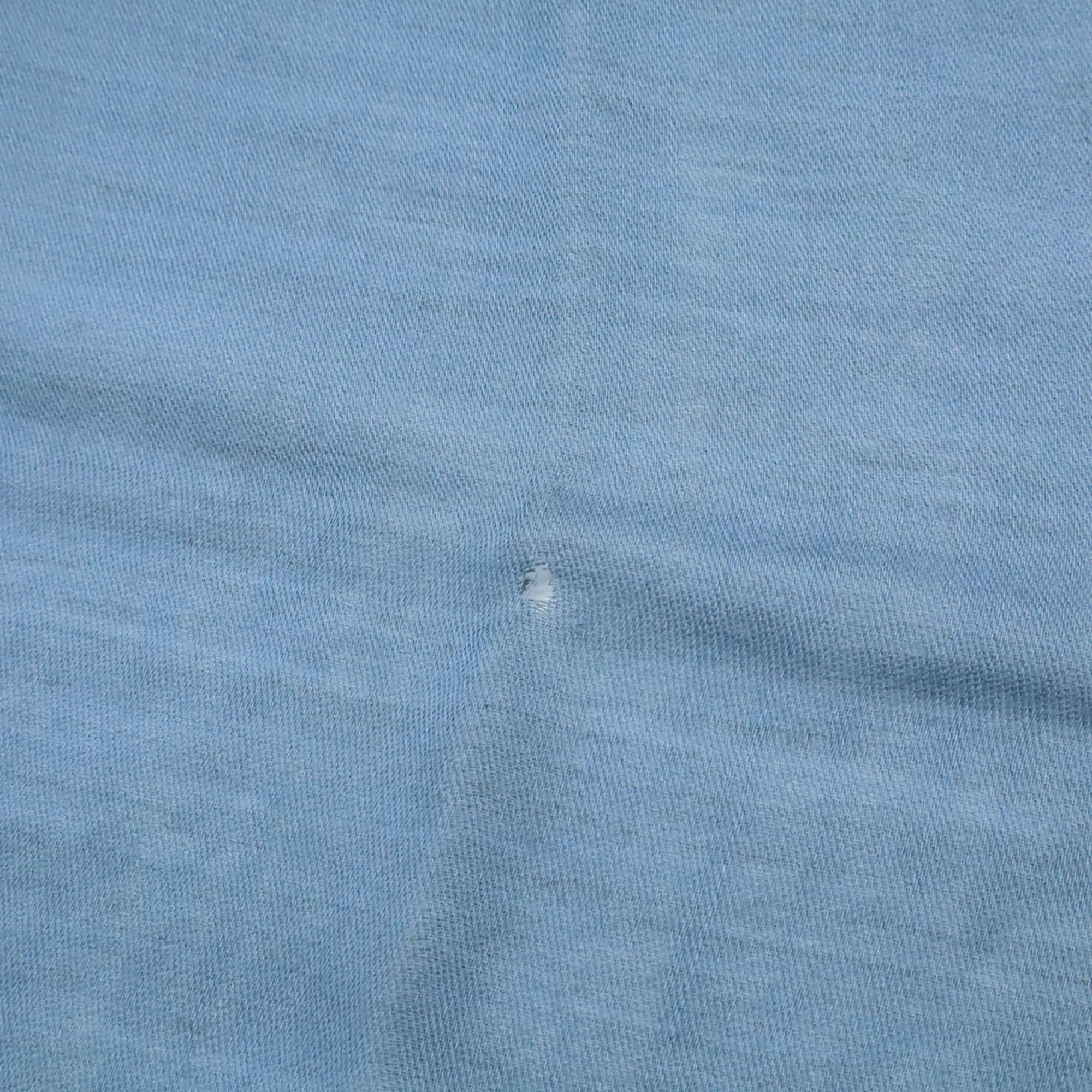 Hermes HERMES H Stole Shawl, Large, 80% Cashmere, 20% Wool, Dusty Blue Size ONE SIZE - 6 Thumbnail