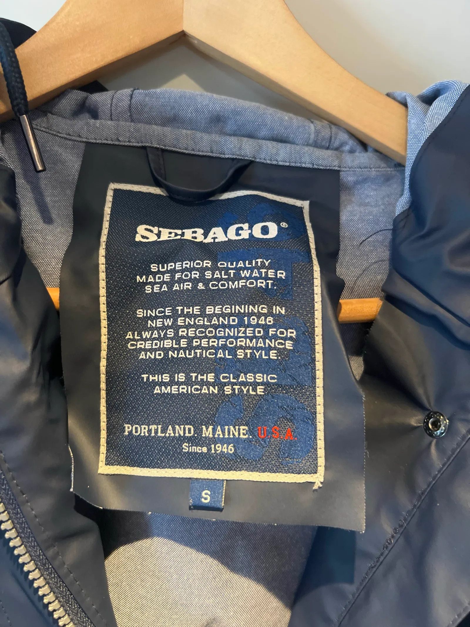 Sebago Sebago Rain Jacket Size S / US 4 / IT 40 - 2 Thumbnail