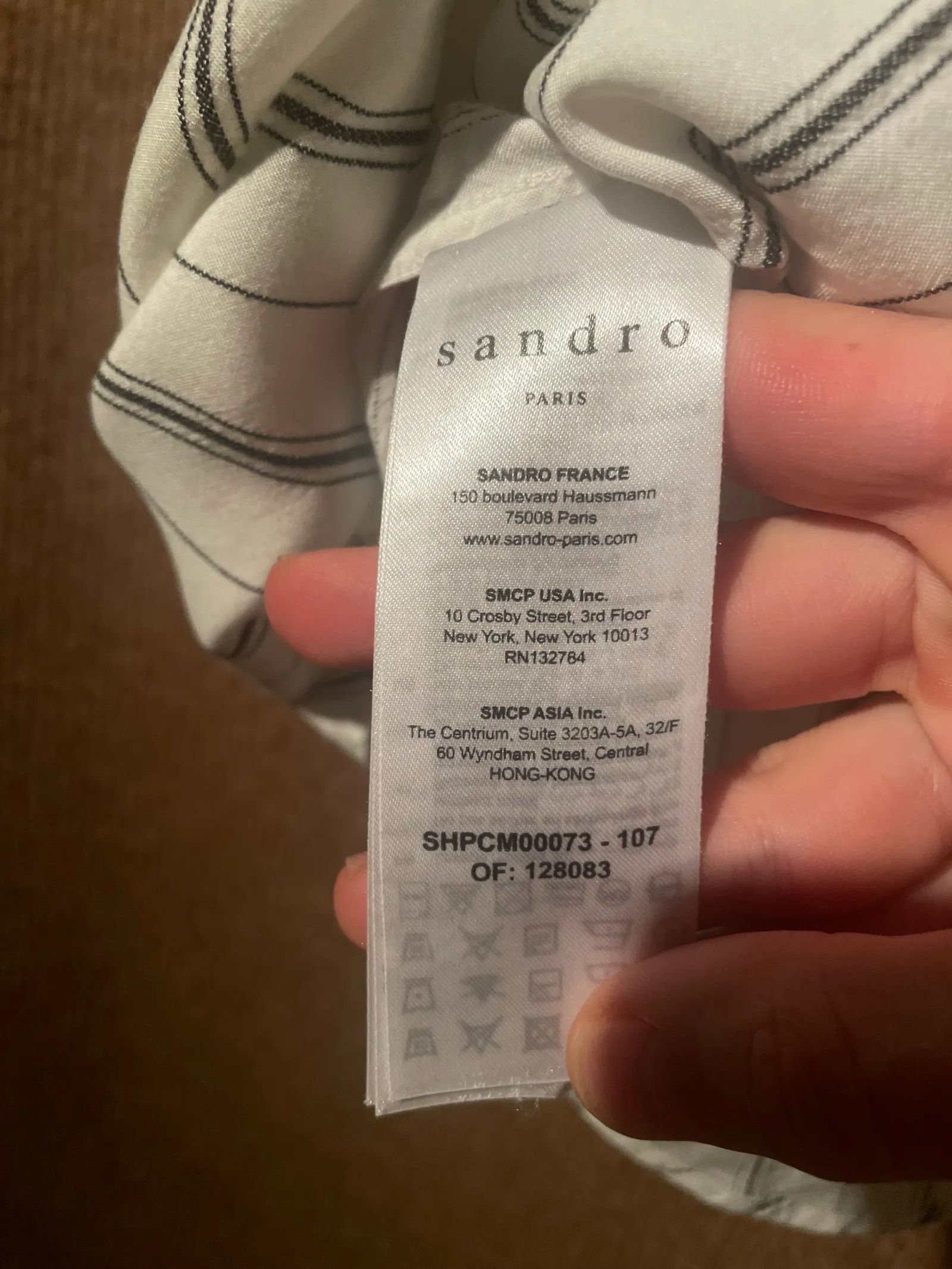 Sandro Sandro Shirt Size US S / EU 44-46 / 1 - 2 Thumbnail