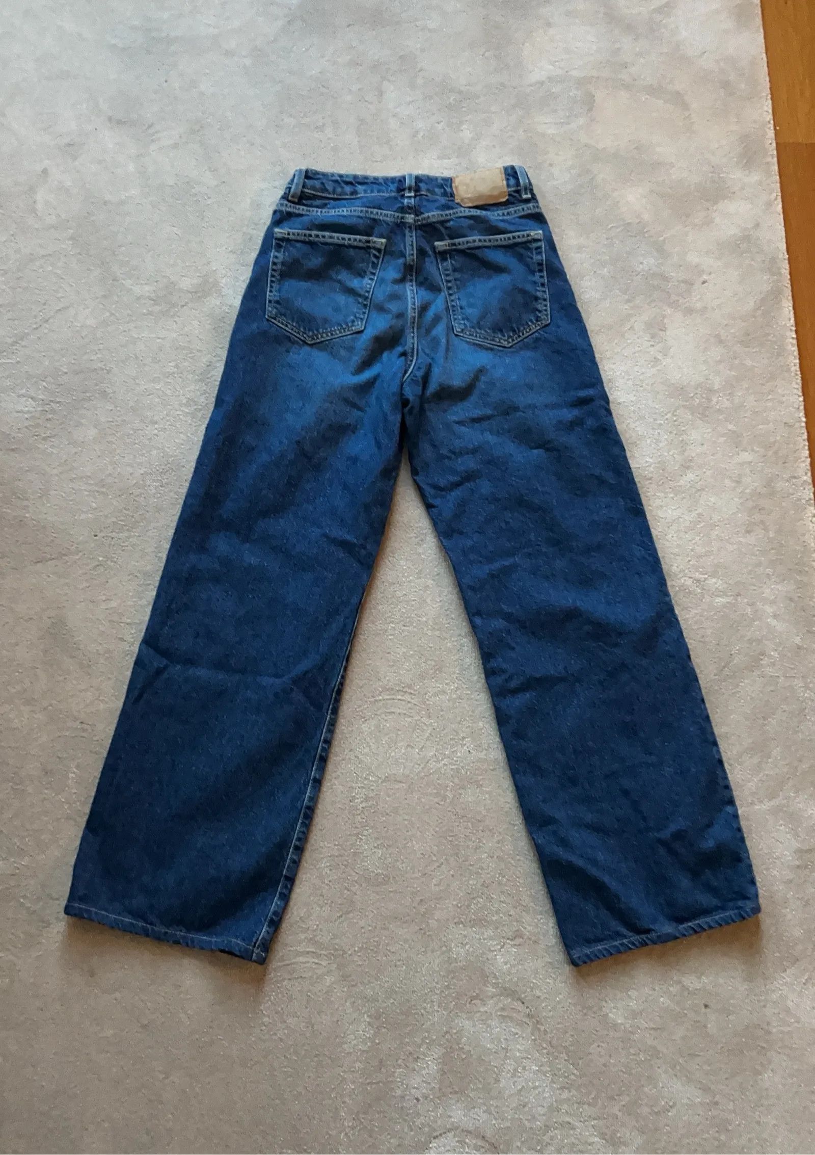 JEANERICA JEANERICA Streaky Mid Blue Vintage Jeans Size 23" - 4 Thumbnail