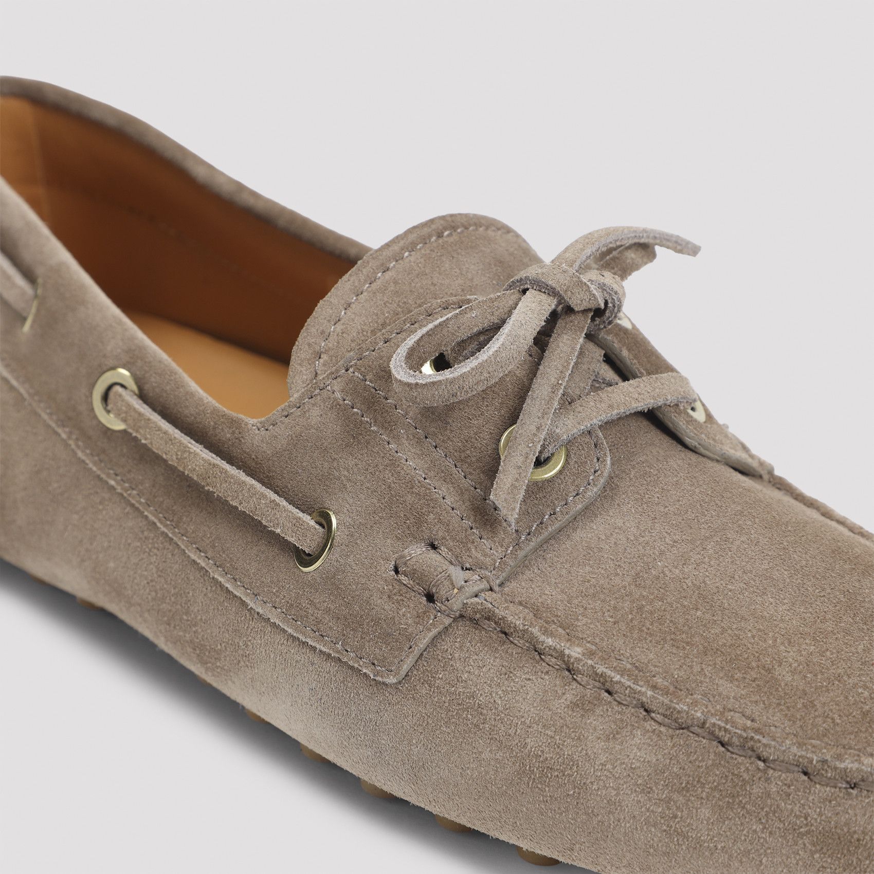 Tod's Tod`s Suede Leather Loafers Size US 7.5 / IT 37.5 - 4 Thumbnail