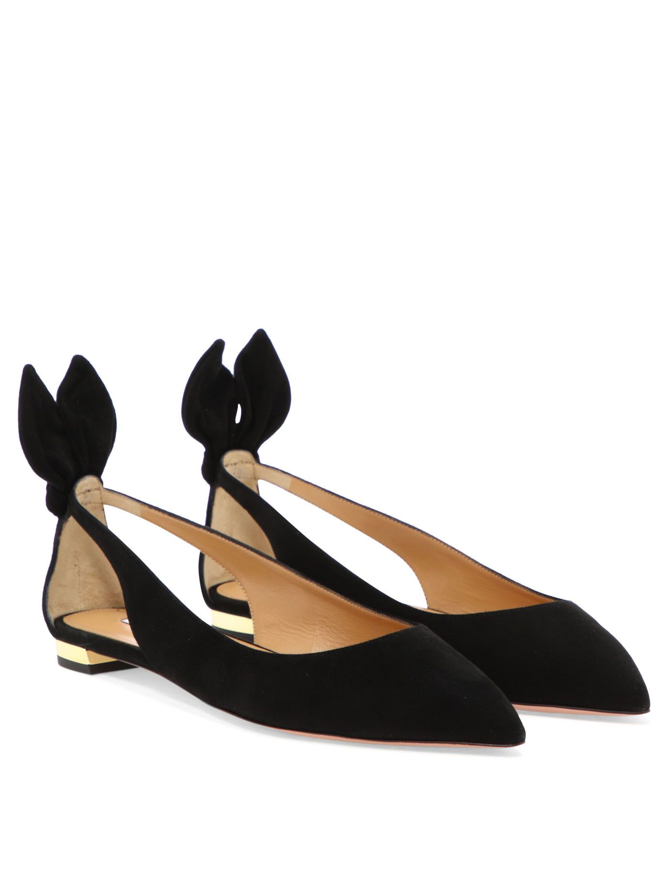 Aquazzura Aquazzura Bow Tie Ballet Bellet Flats IT 36 Women - USA Duties Paid Size US 6 / IT 36 - 2 Thumbnail
