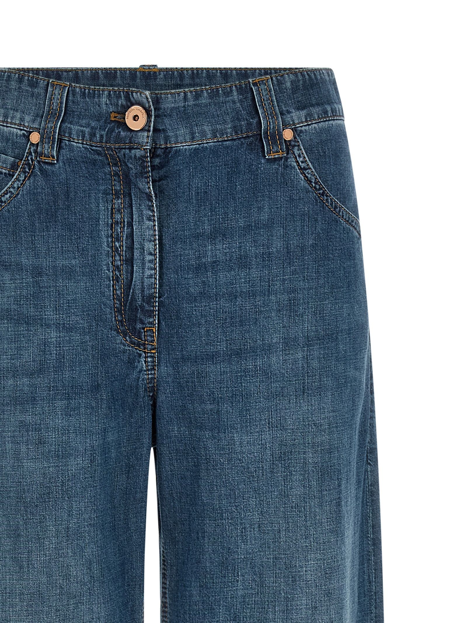 Brunello Cucinelli Wide Leg Jeans Size 30" / US 8 / IT 44 - 3 Thumbnail