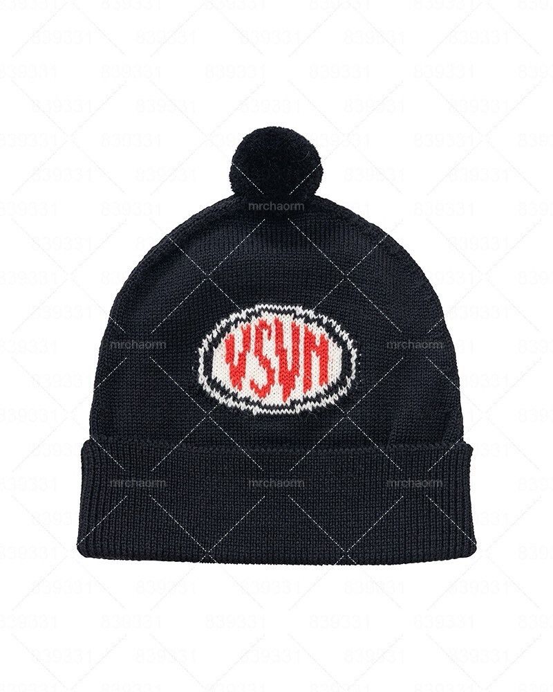 Visvim visvim knit beanie wool cap with pom pom Size ONE SIZE - 2 Thumbnail