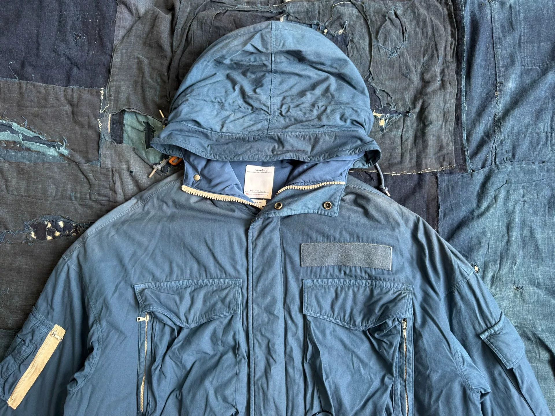 Visvim visvim krupa field down jacket in blue Size US L / EU 52-54 / 3 - 4 Thumbnail