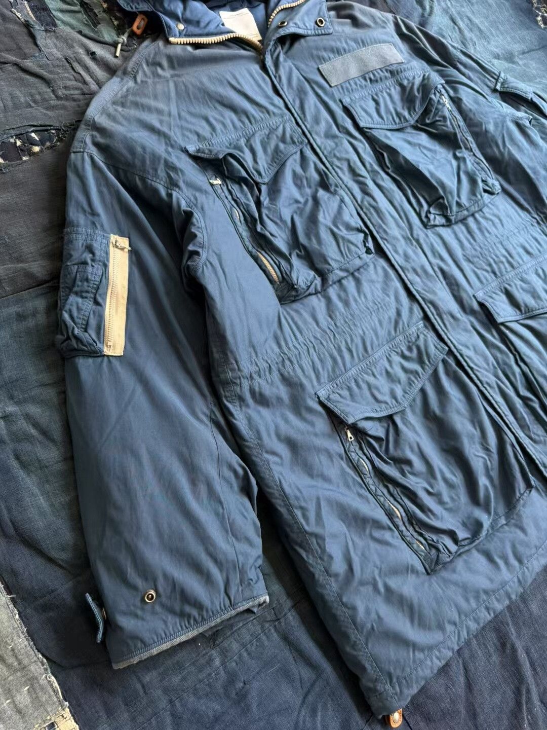 Visvim visvim krupa field down jacket in blue Size US L / EU 52-54 / 3 - 5 Thumbnail