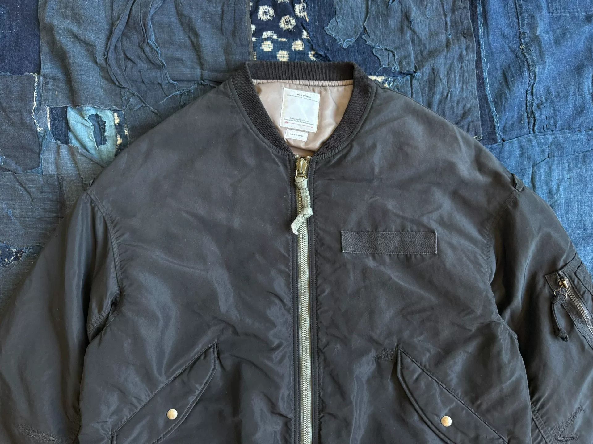 Visvim visvim crash ma1 military bomber jacket Size US L / EU 52-54 / 3 - 4 Thumbnail