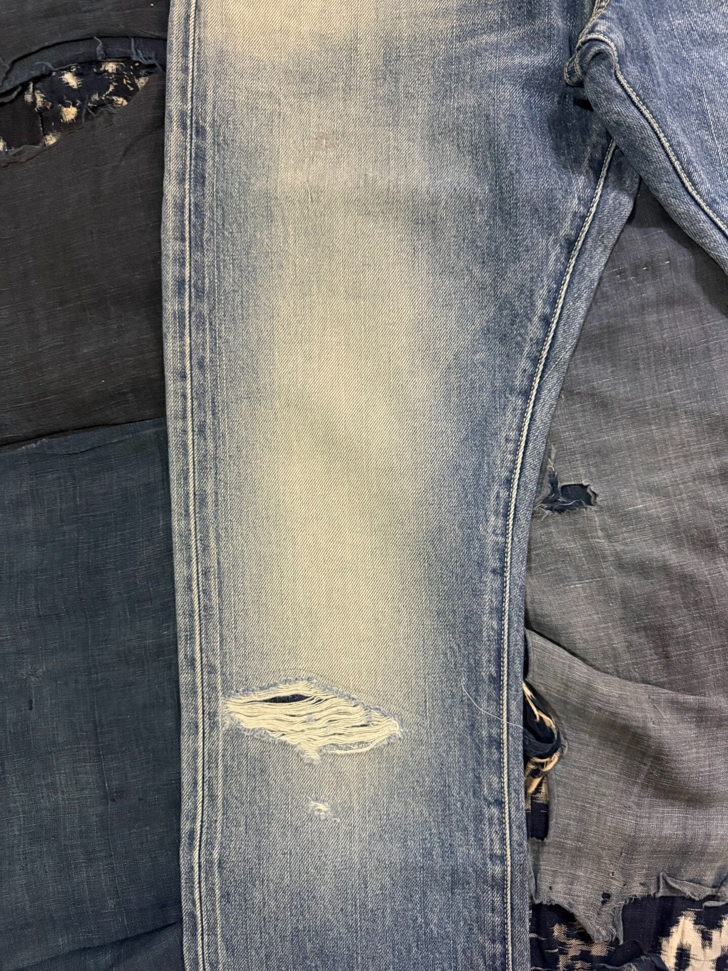 Visvim visvim social sculpture slim damaged jeans Size US 30 / EU 46 - 4 Thumbnail