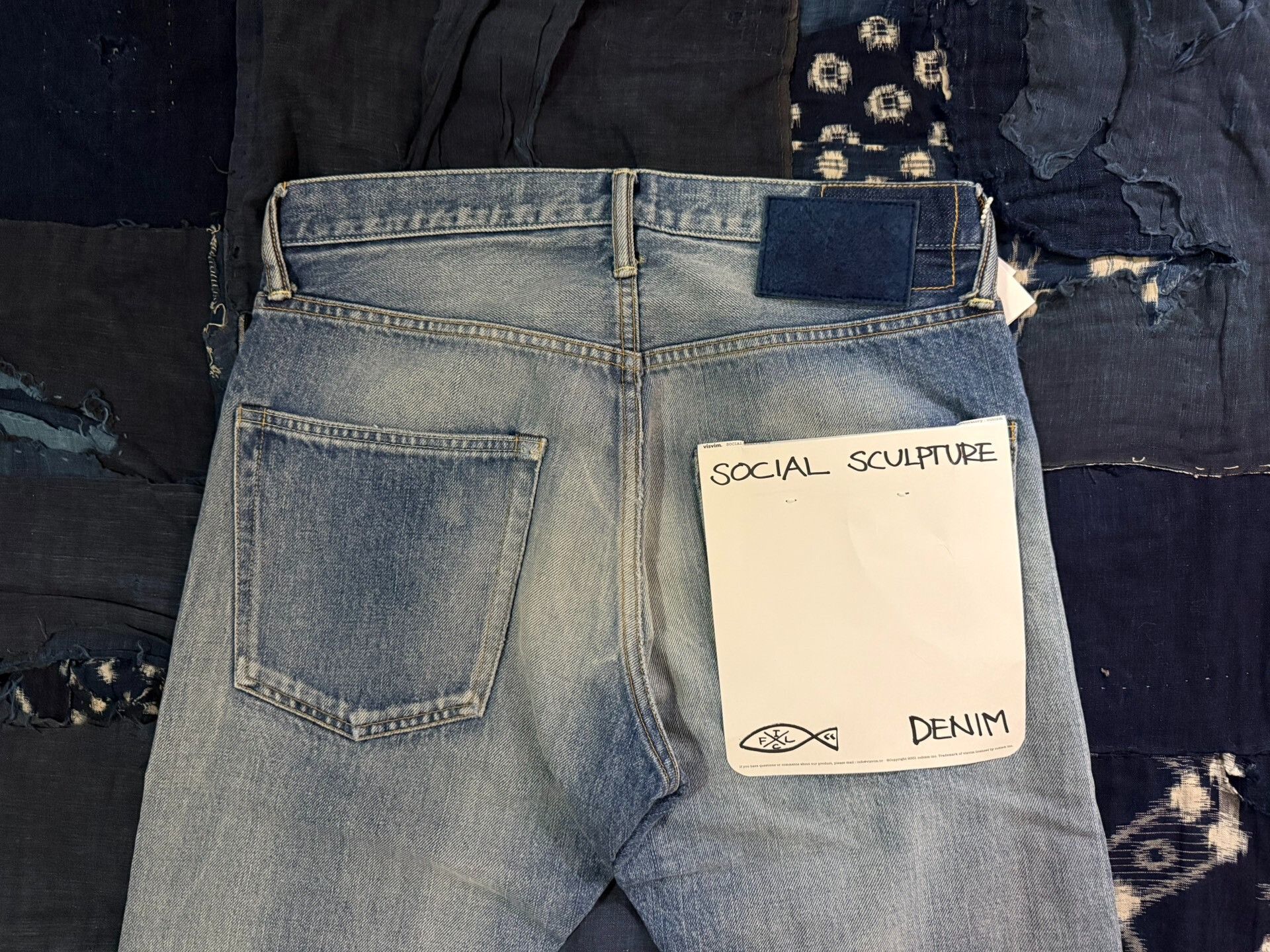 Visvim visvim social sculpture slim damaged jeans Size US 30 / EU 46 - 6 Thumbnail
