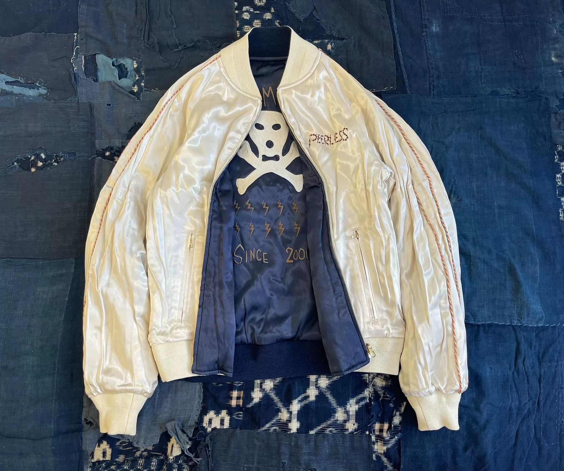 Visvim visvim 17ss douglas silk embroidered jacket Size US S / EU 44-46 / 1 - 2 Thumbnail