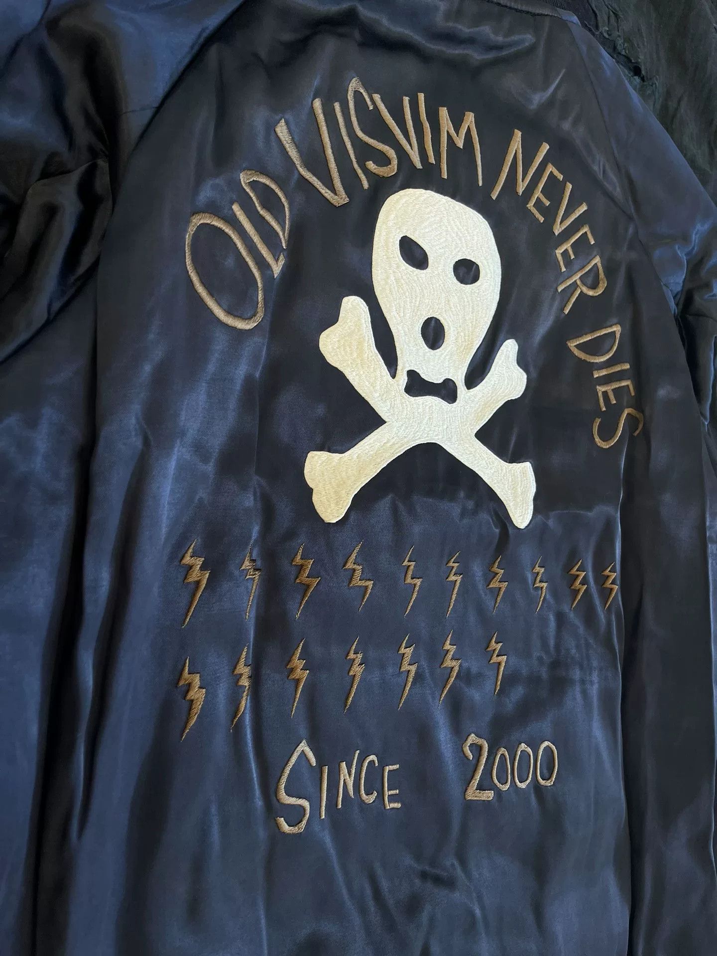 Visvim visvim 17ss douglas silk embroidered jacket Size US S / EU 44-46 / 1 - 8 Thumbnail