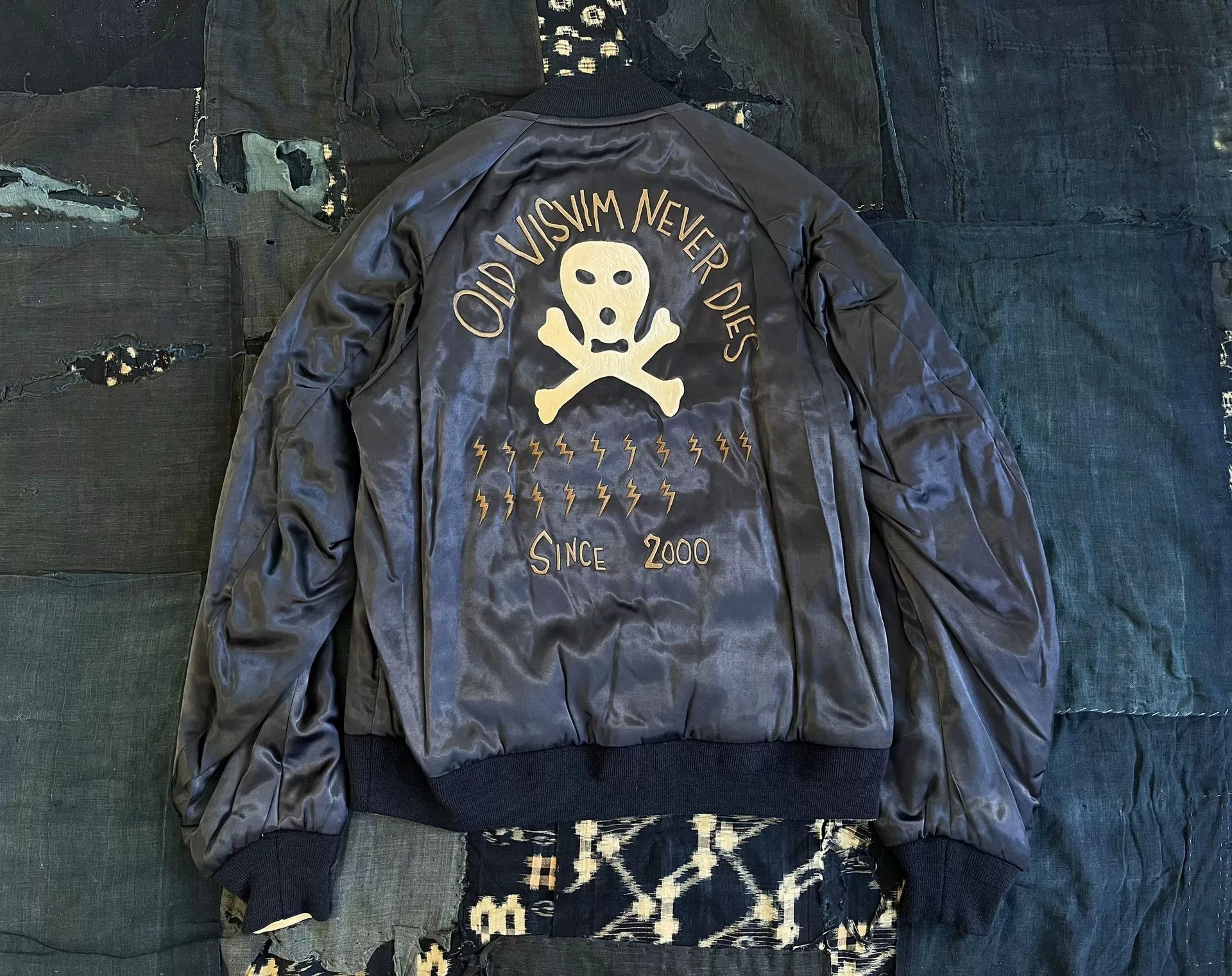 Visvim visvim 17ss douglas silk embroidered jacket Size US S / EU 44-46 / 1 - 5 Thumbnail