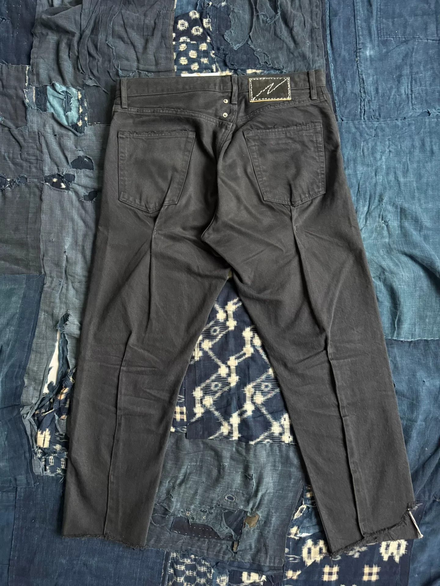 Visvim visvim journeyman pants black denim style Size US 31 - 2 Thumbnail