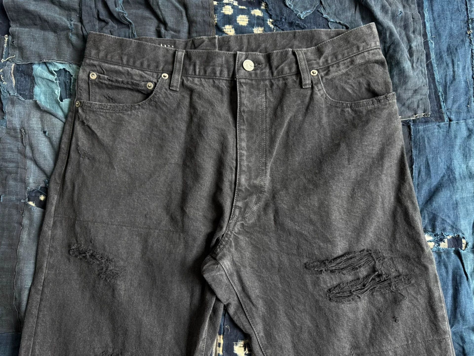 Visvim visvim 23ss journeyman pants black denim Size US 31 - 5 Thumbnail