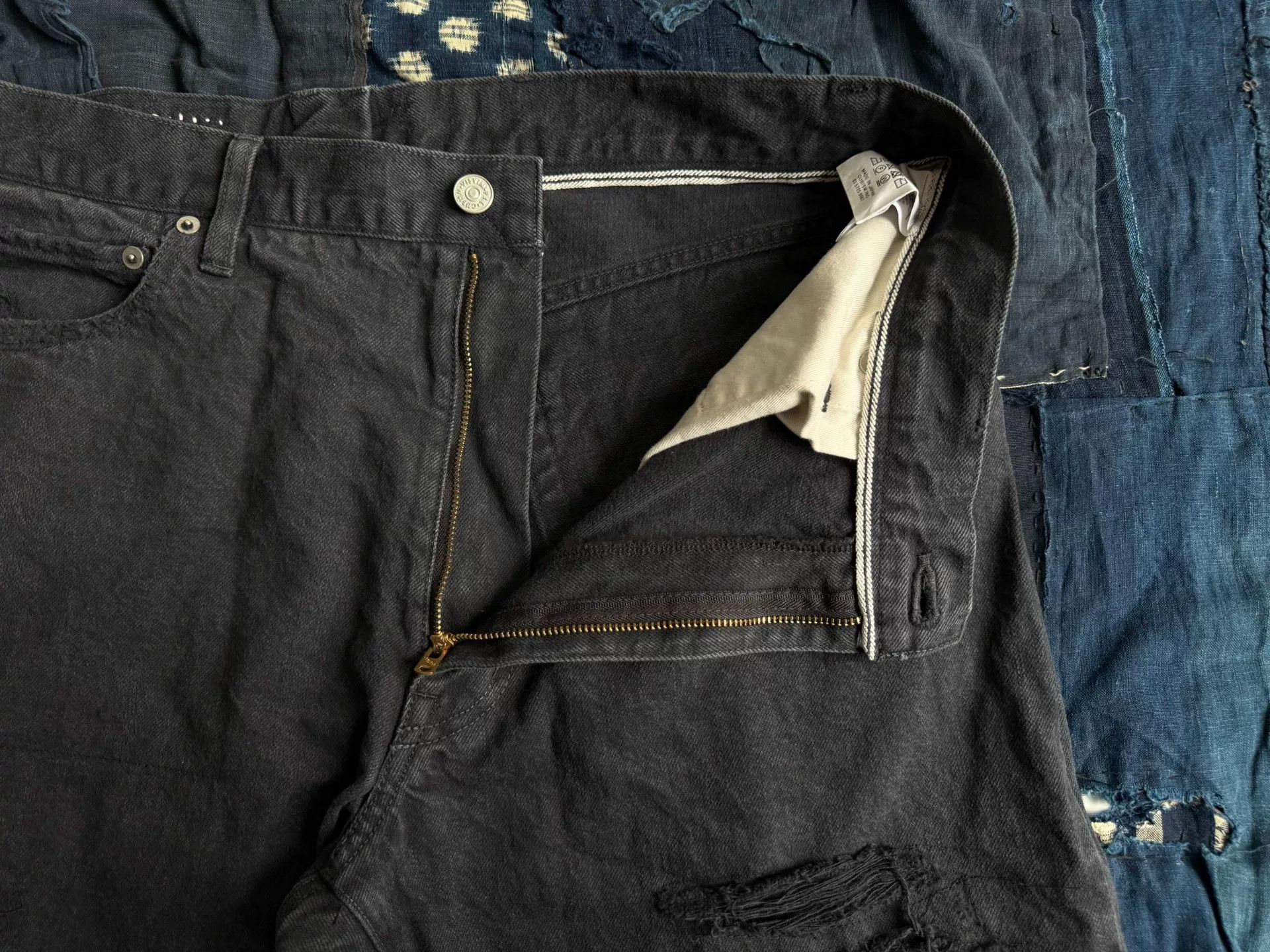 Visvim visvim 23ss journeyman pants black denim Size US 31 - 6 Thumbnail
