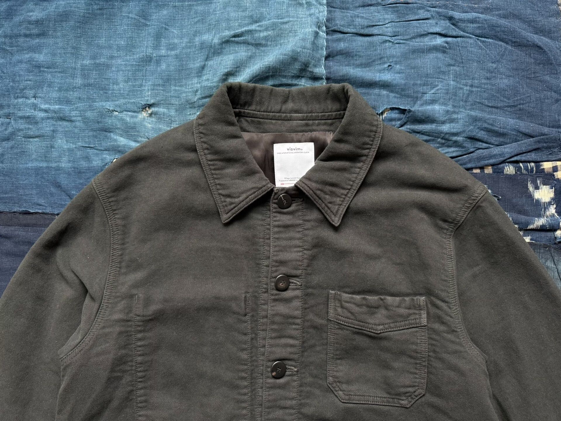 Visvim visvim travail coverall moleskin jacket Size US M / EU 48-50 / 2 - 4 Thumbnail