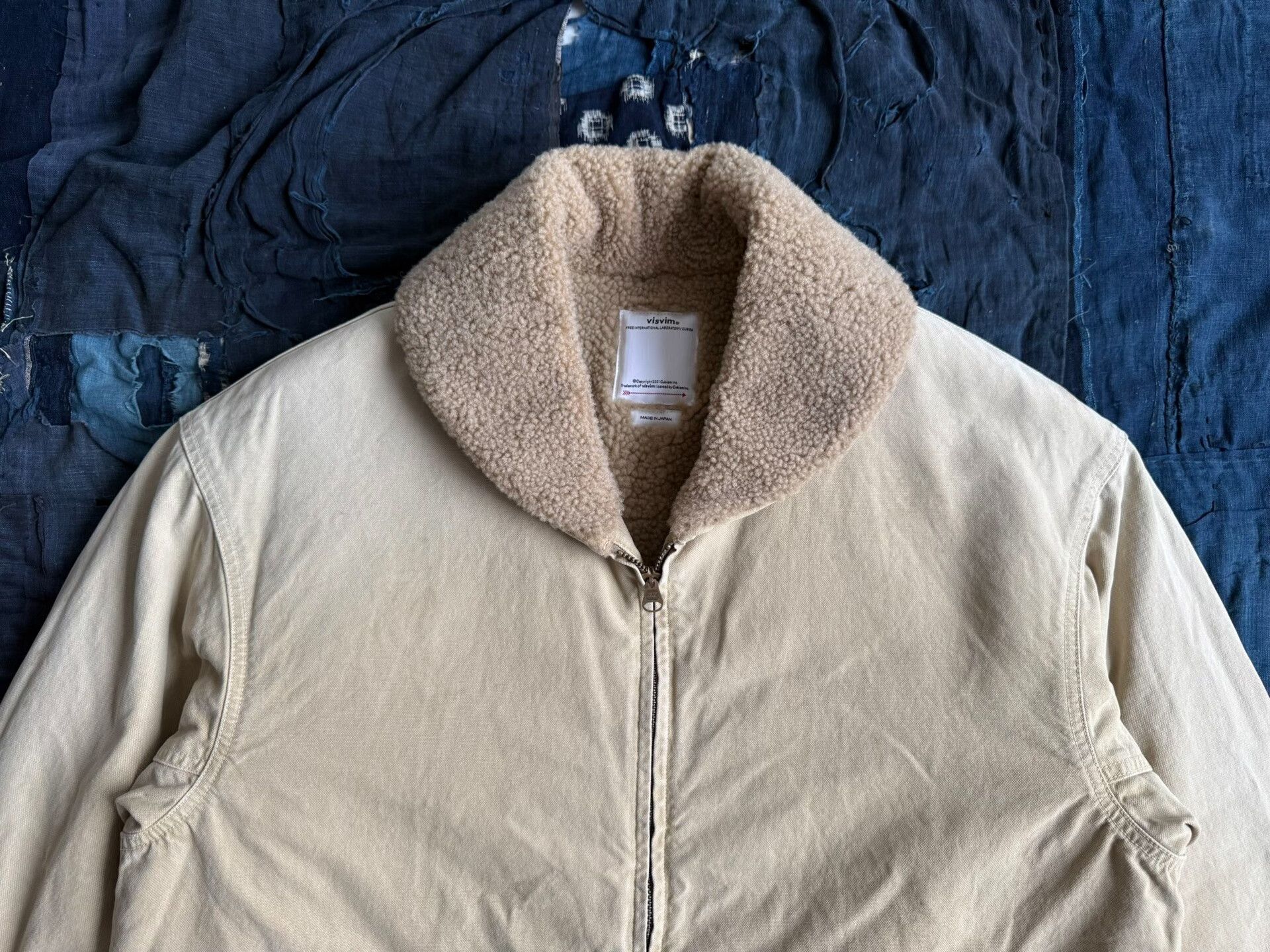 Visvim visvim kobuk jacket beige wool blend Size US S / EU 44-46 / 1 - 4 Thumbnail