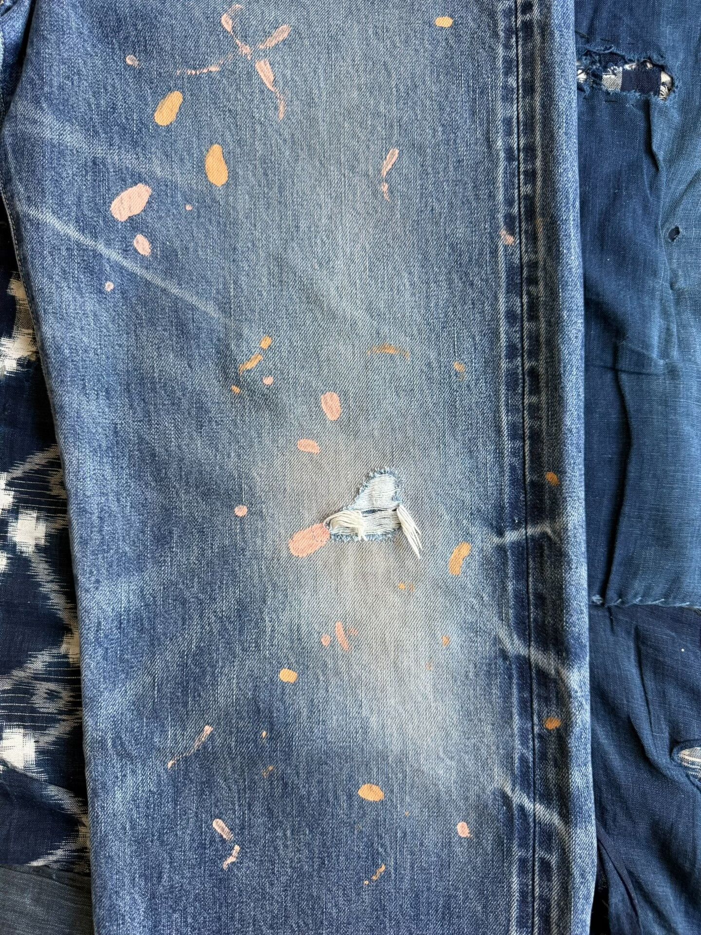 Visvim visvim wide damaged jeans 25ss social sculpture Size US 34 / EU 50 - 3 Thumbnail