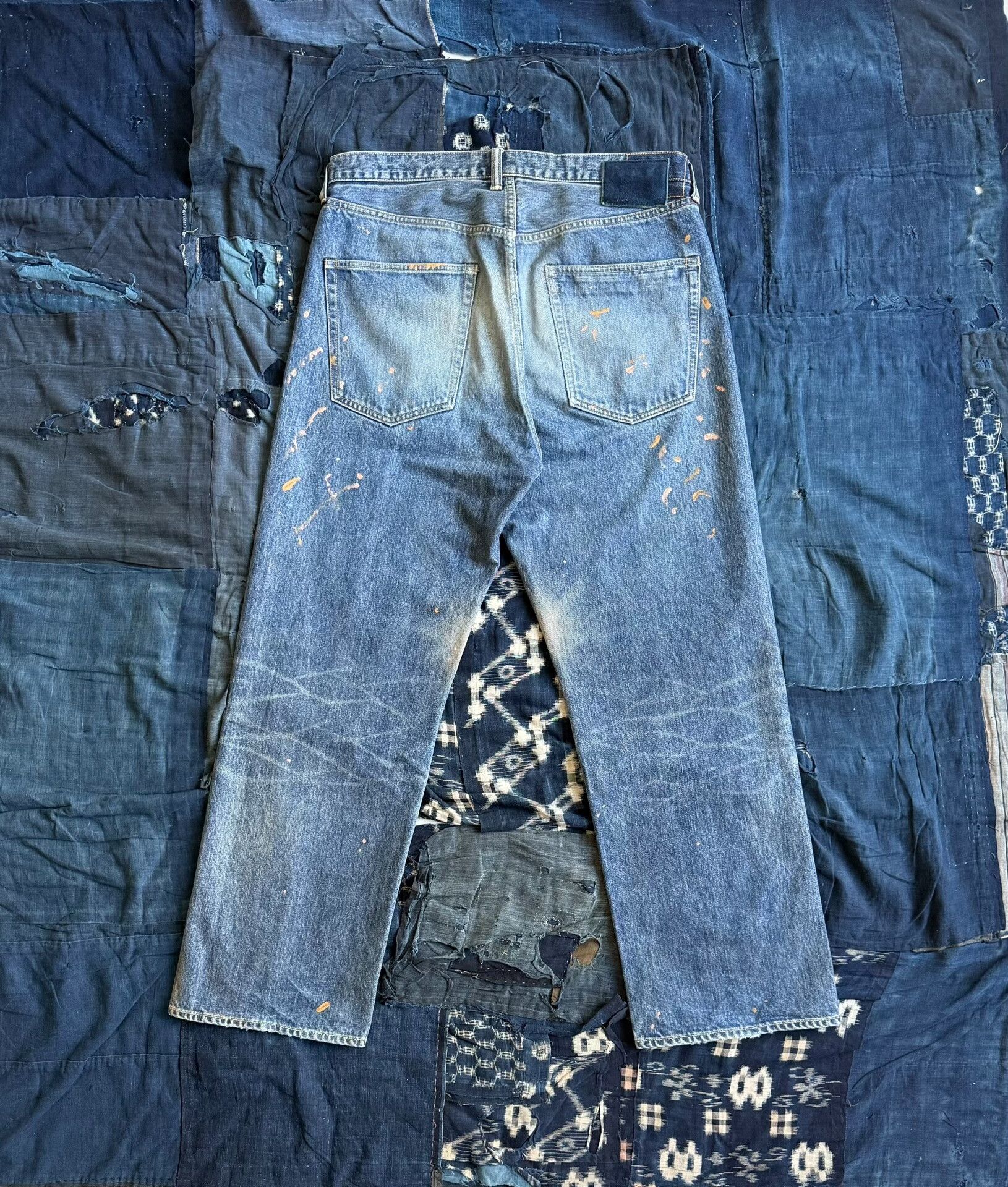 Visvim visvim wide damaged jeans 25ss social sculpture Size US 34 / EU 50 - 2 Thumbnail