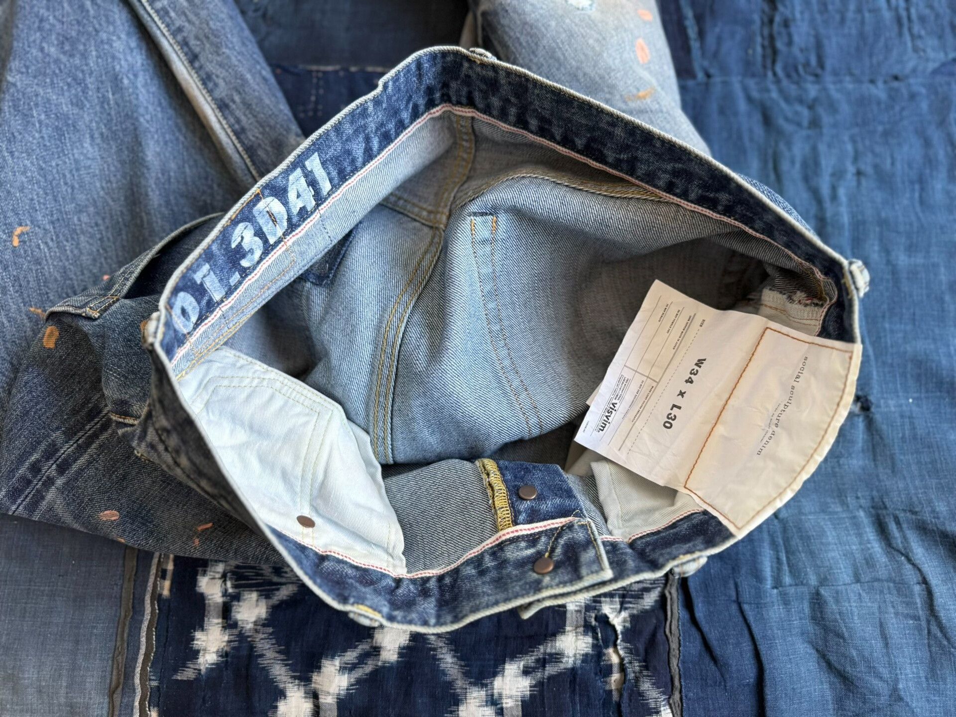 Visvim visvim wide damaged jeans 25ss social sculpture Size US 34 / EU 50 - 8 Thumbnail
