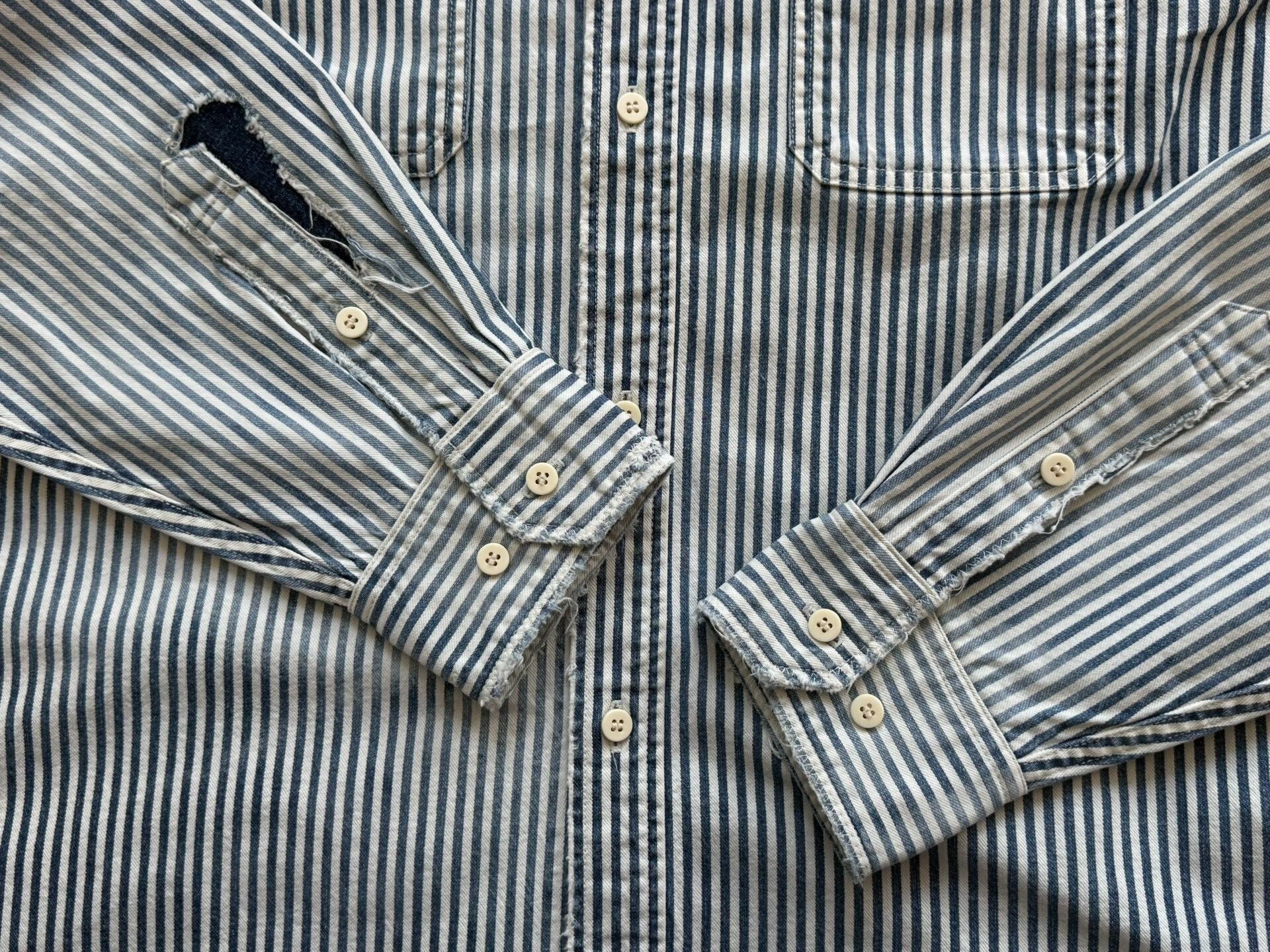 Visvim visvim long sleeve hickory shirt Size US M / EU 48-50 / 2 - 7 Thumbnail