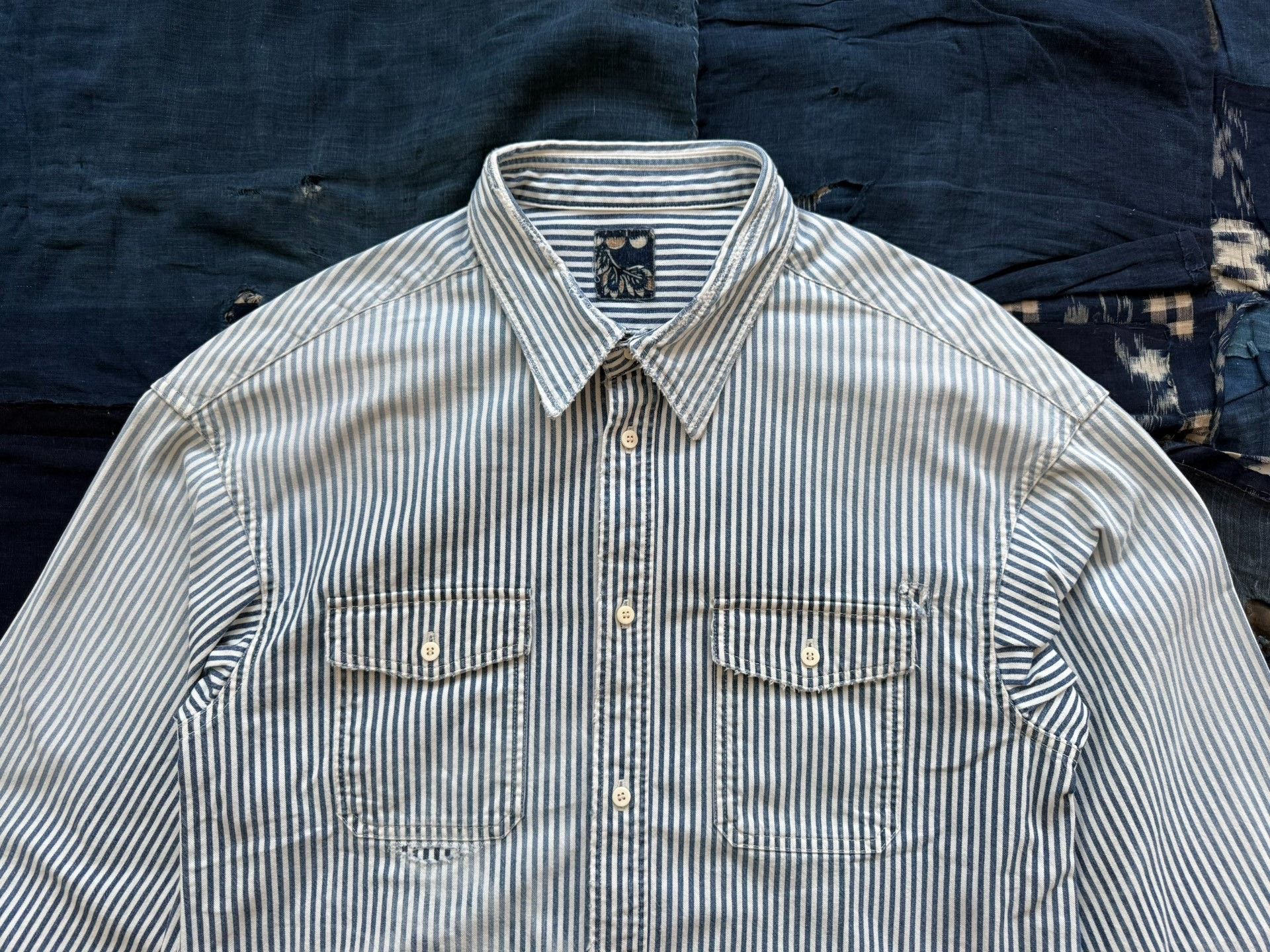 Visvim visvim long sleeve hickory shirt Size US M / EU 48-50 / 2 - 4 Thumbnail