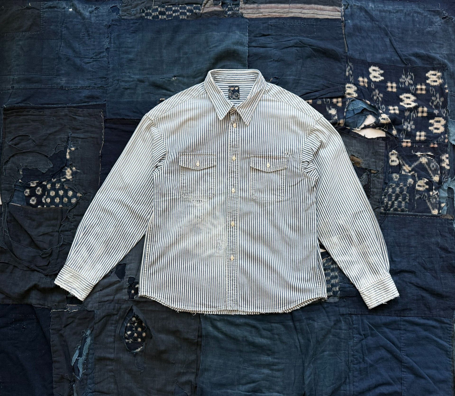 Visvim visvim long sleeve hickory shirt Size US M / EU 48-50 / 2 - 2 Thumbnail