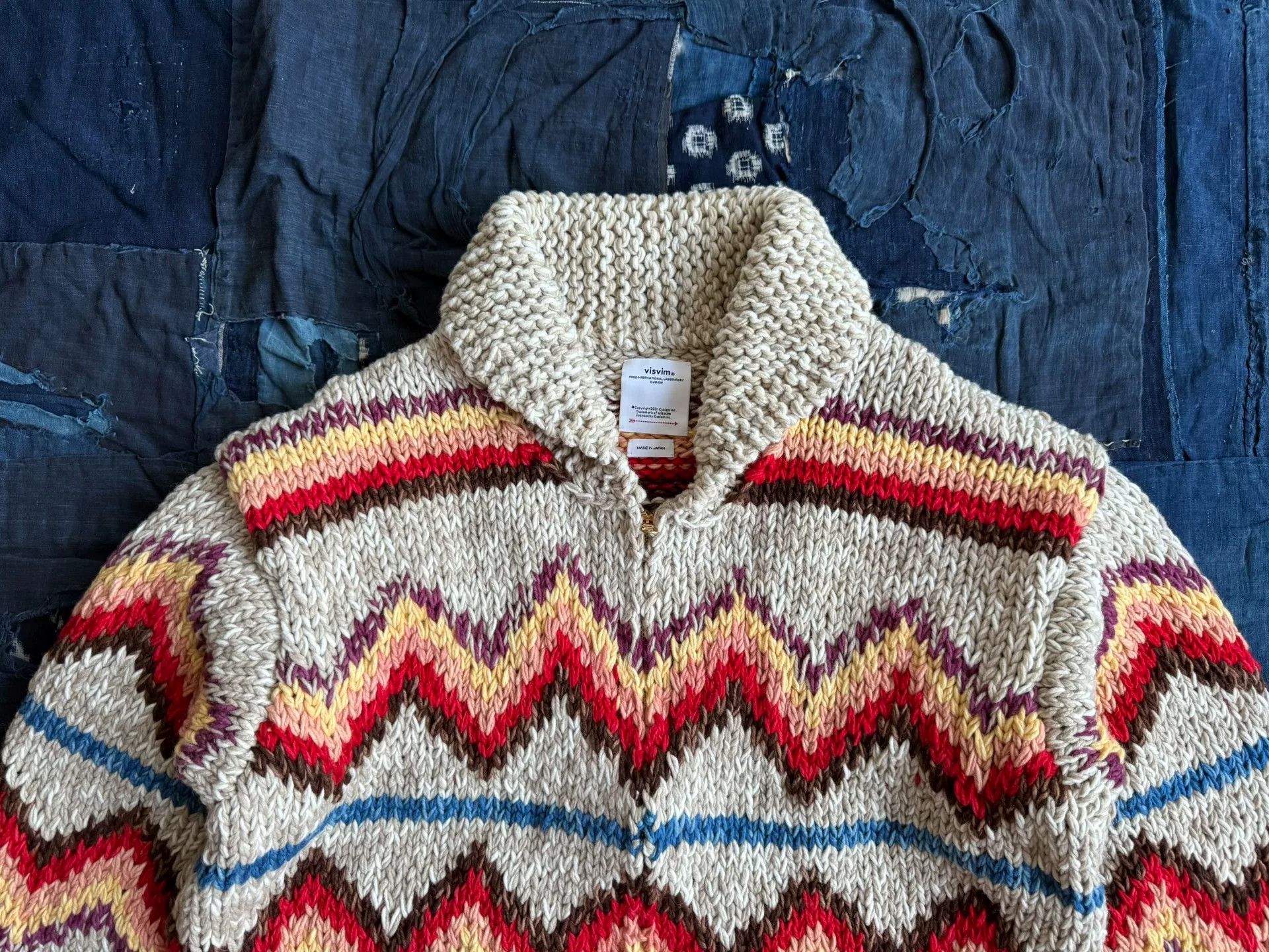 Visvim visvim cowichan hand knit cardigan Size US M / EU 48-50 / 2 - 4 Thumbnail