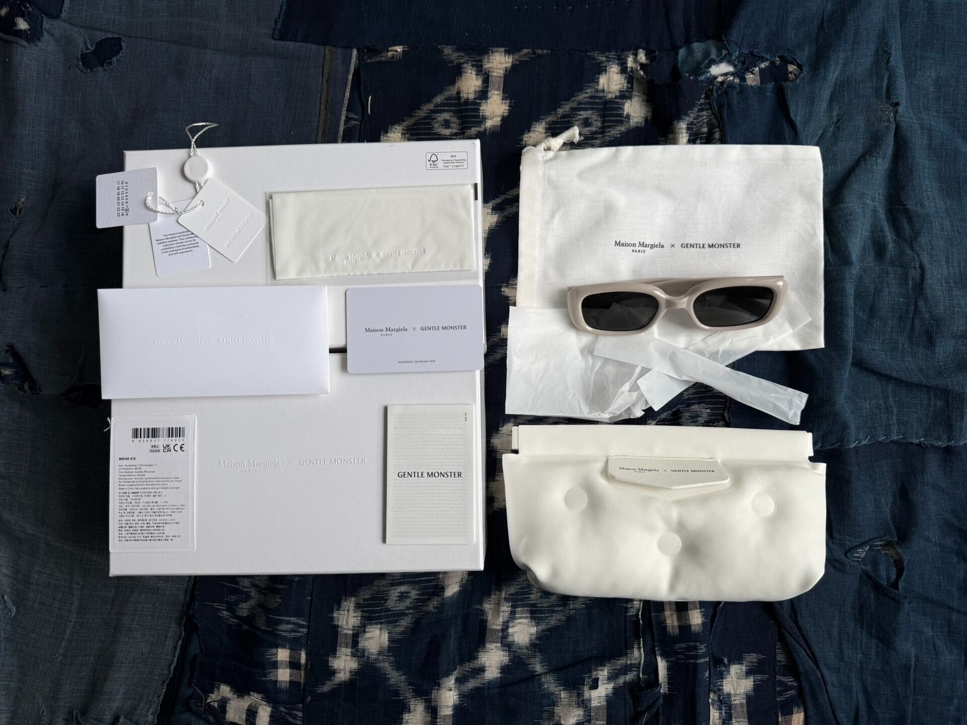 Gentle Monster gentle monster maison margiela sunglasses mm106 g10 Size ONE SIZE - 9 Thumbnail