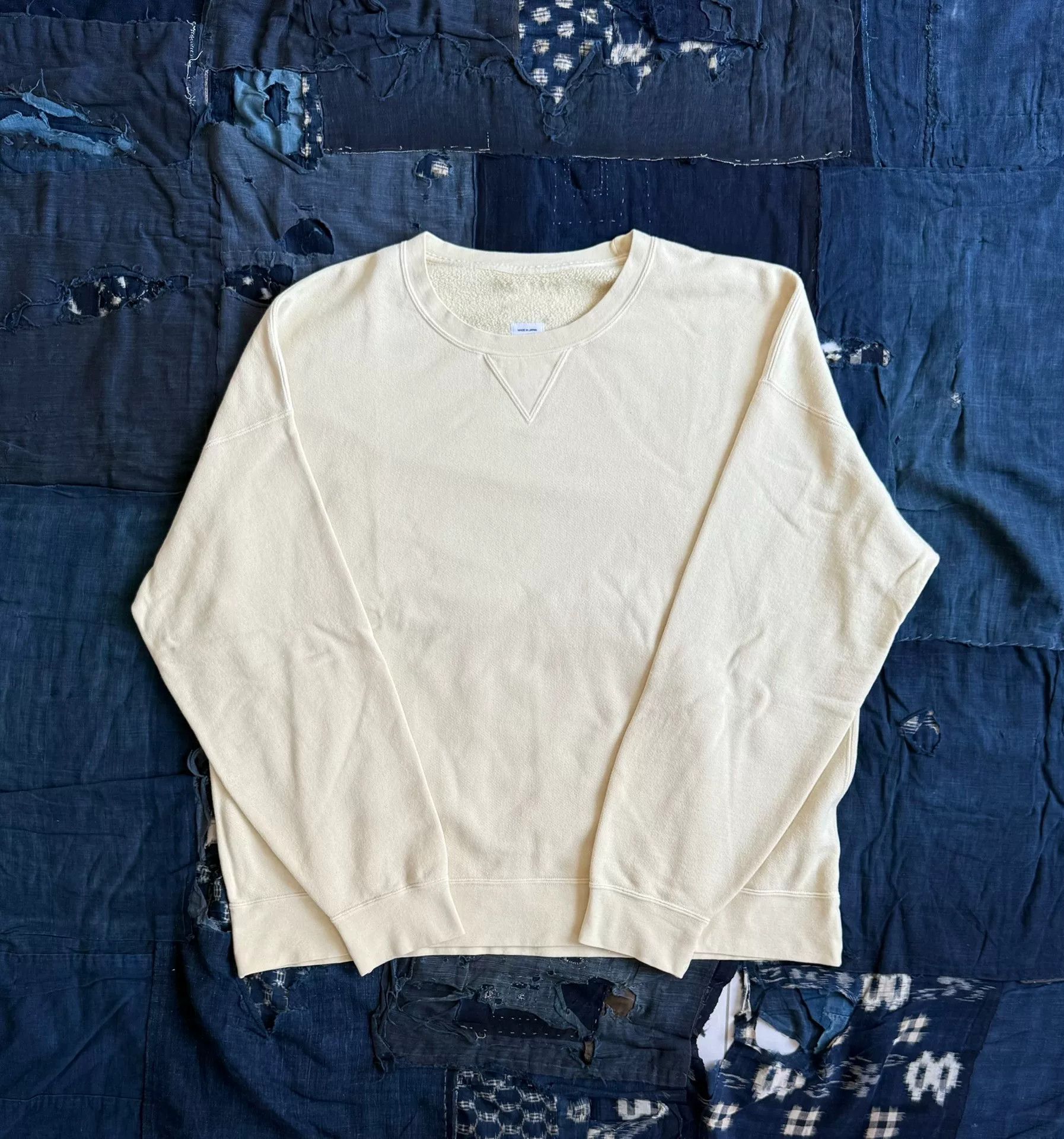 Visvim visvim jumbo long sleeve sweatshirt in yellow Size US S / EU 44-46 / 1 - 5 Thumbnail