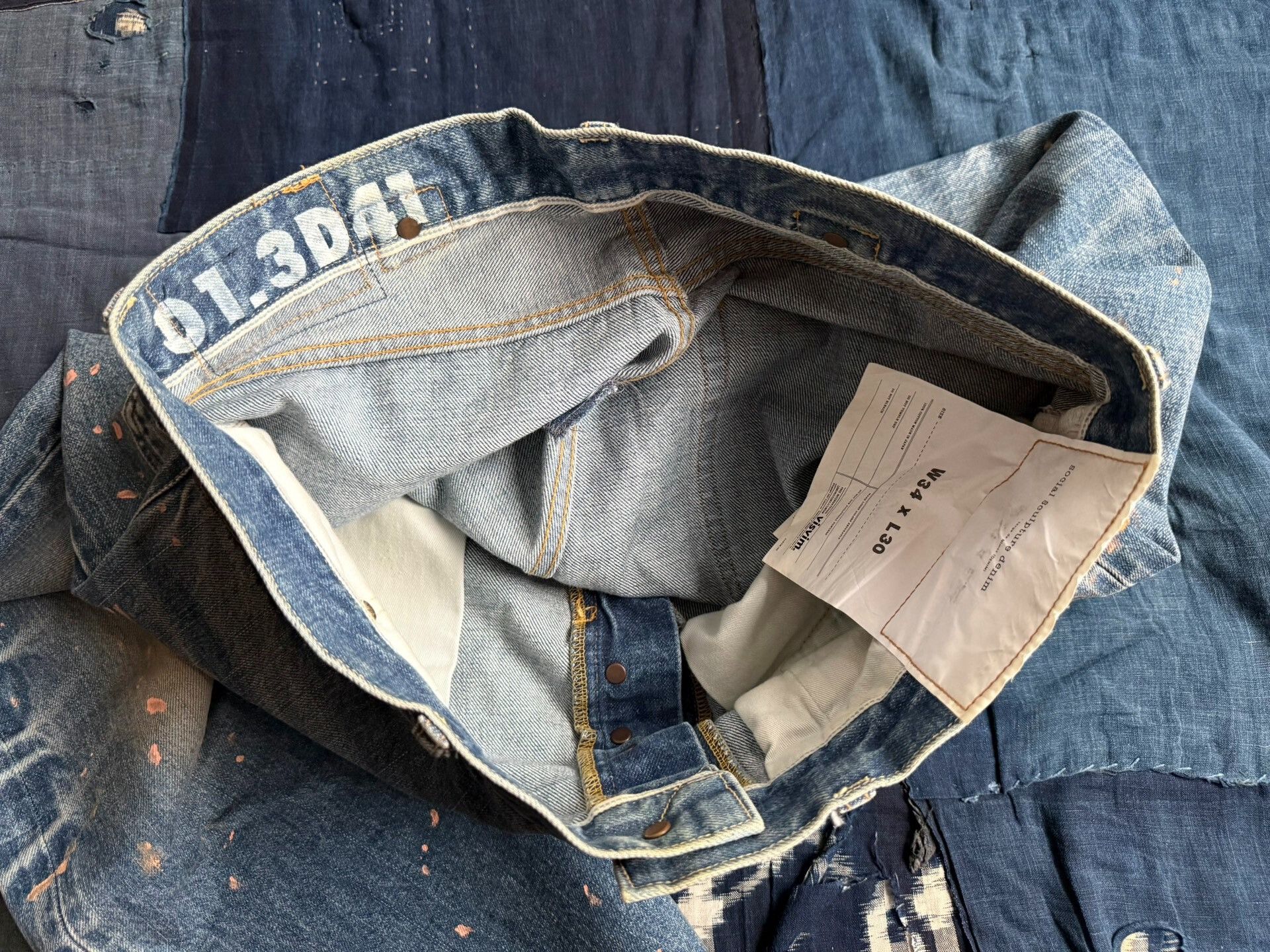 Visvim visvim 24aw social sculpture wide jeans Size US 34 / EU 50 - 8 Thumbnail