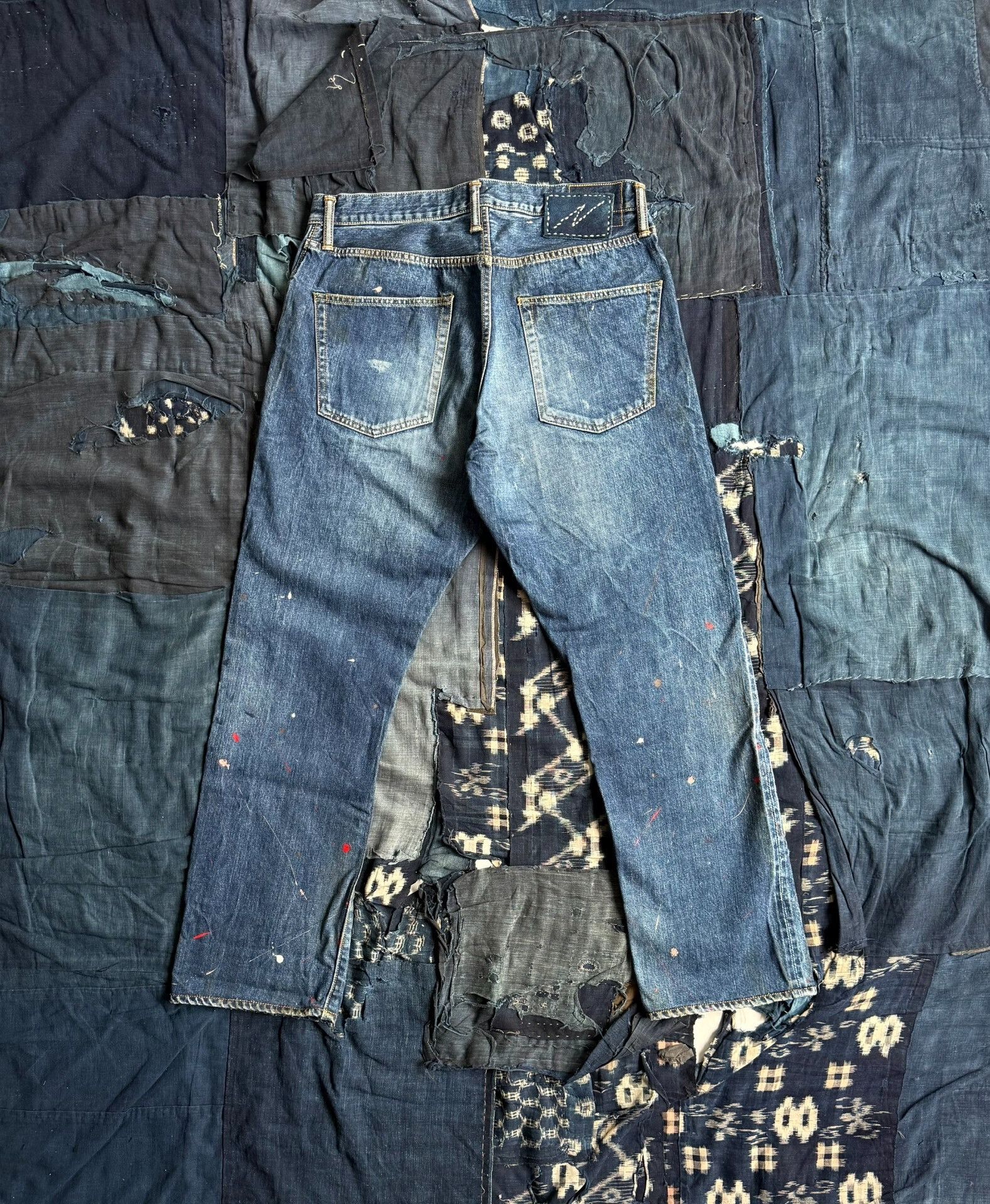 Visvim visvim social sculpture dry wash denim pants Size US 32 / EU 48 - 2 Thumbnail