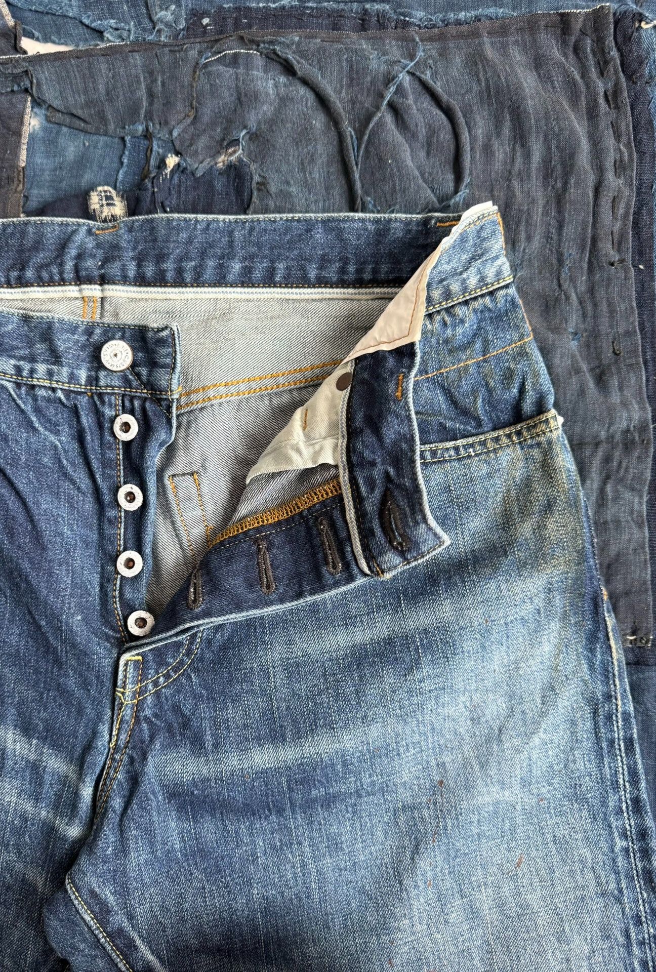 Visvim visvim social sculpture dry wash denim pants Size US 32 / EU 48 - 7 Thumbnail