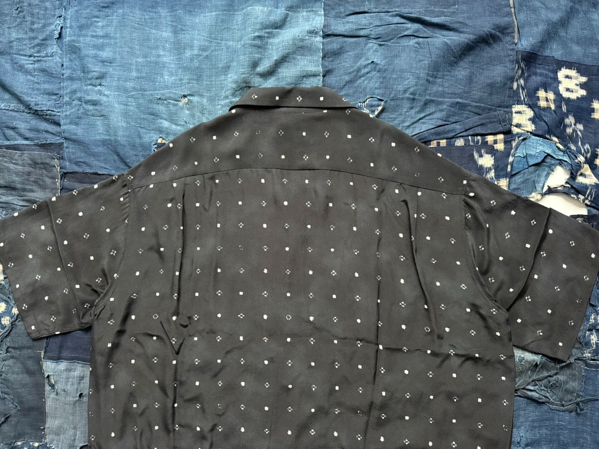 Visvim visvim crosby short-sleeve shirt in black Size US L / EU 52-54 / 3 - 5 Thumbnail