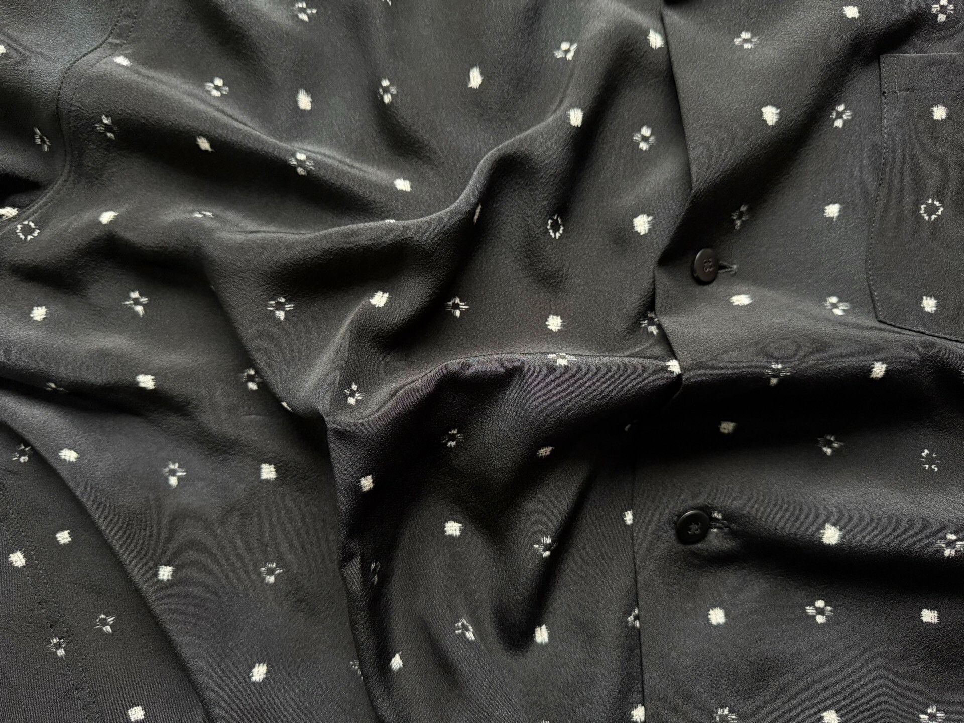 Visvim visvim crosby short-sleeve shirt in black Size US L / EU 52-54 / 3 - 8 Thumbnail