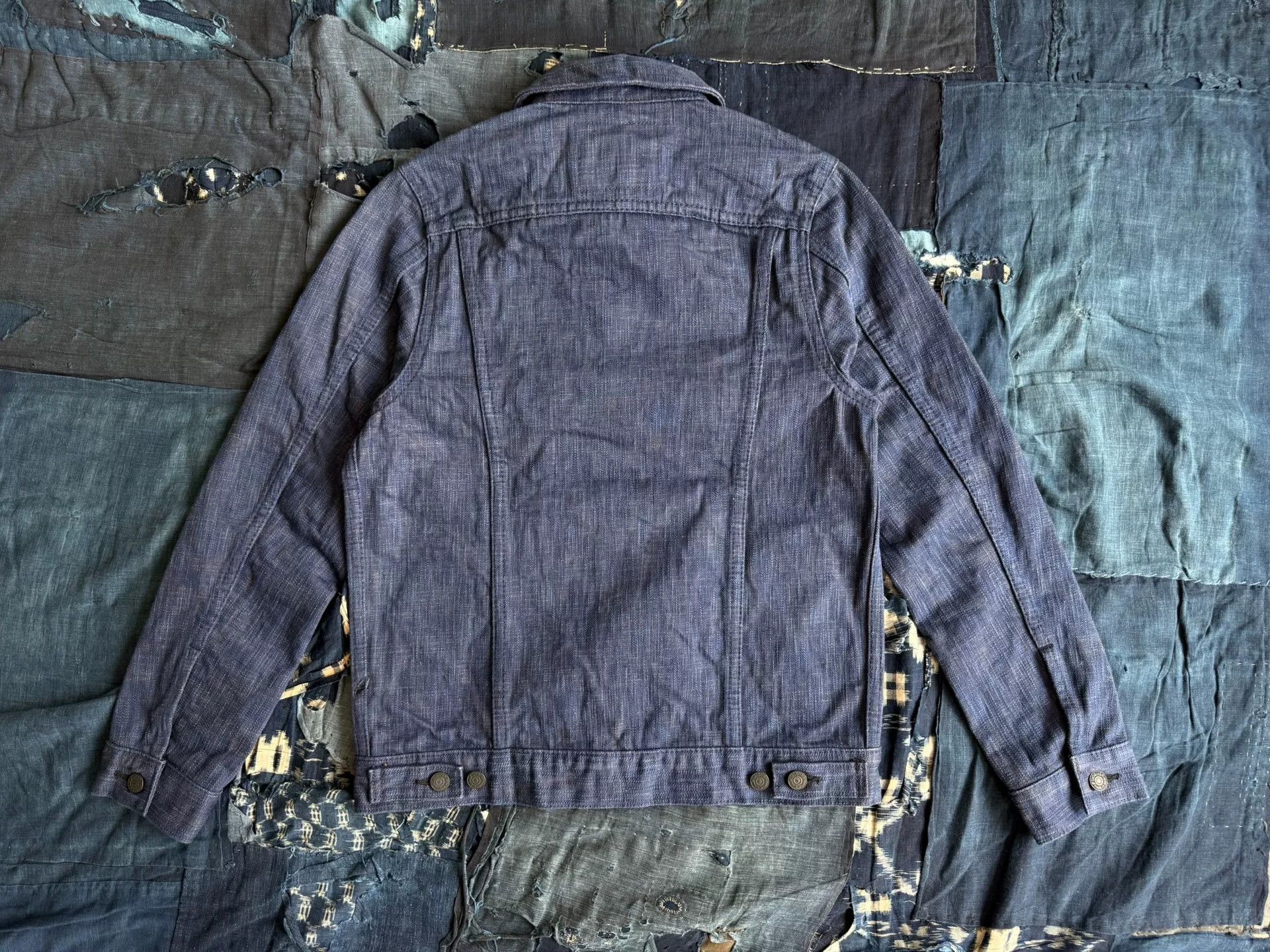 Pure Blue Japan Pure Blue Japan Denim Jacket Size US S / EU 44-46 / 1 - 3 Thumbnail