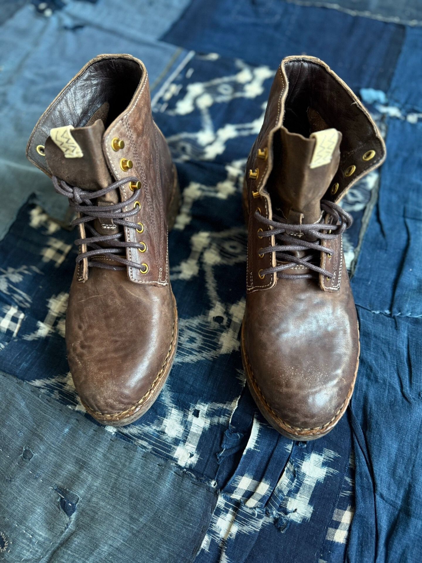 Visvim visvim virgil folk boots in deep brown Size US 9 / EU 42 - 6 Thumbnail