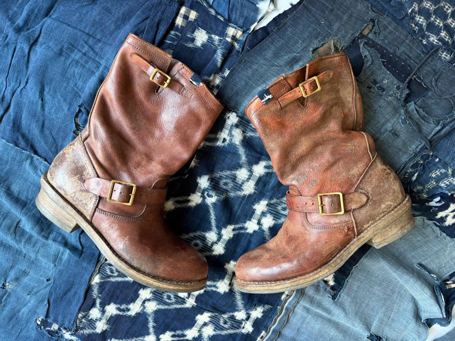 Visvim visvim ict t.w.o engineer boots brown Size US 9 / EU 42 - 4 Thumbnail
