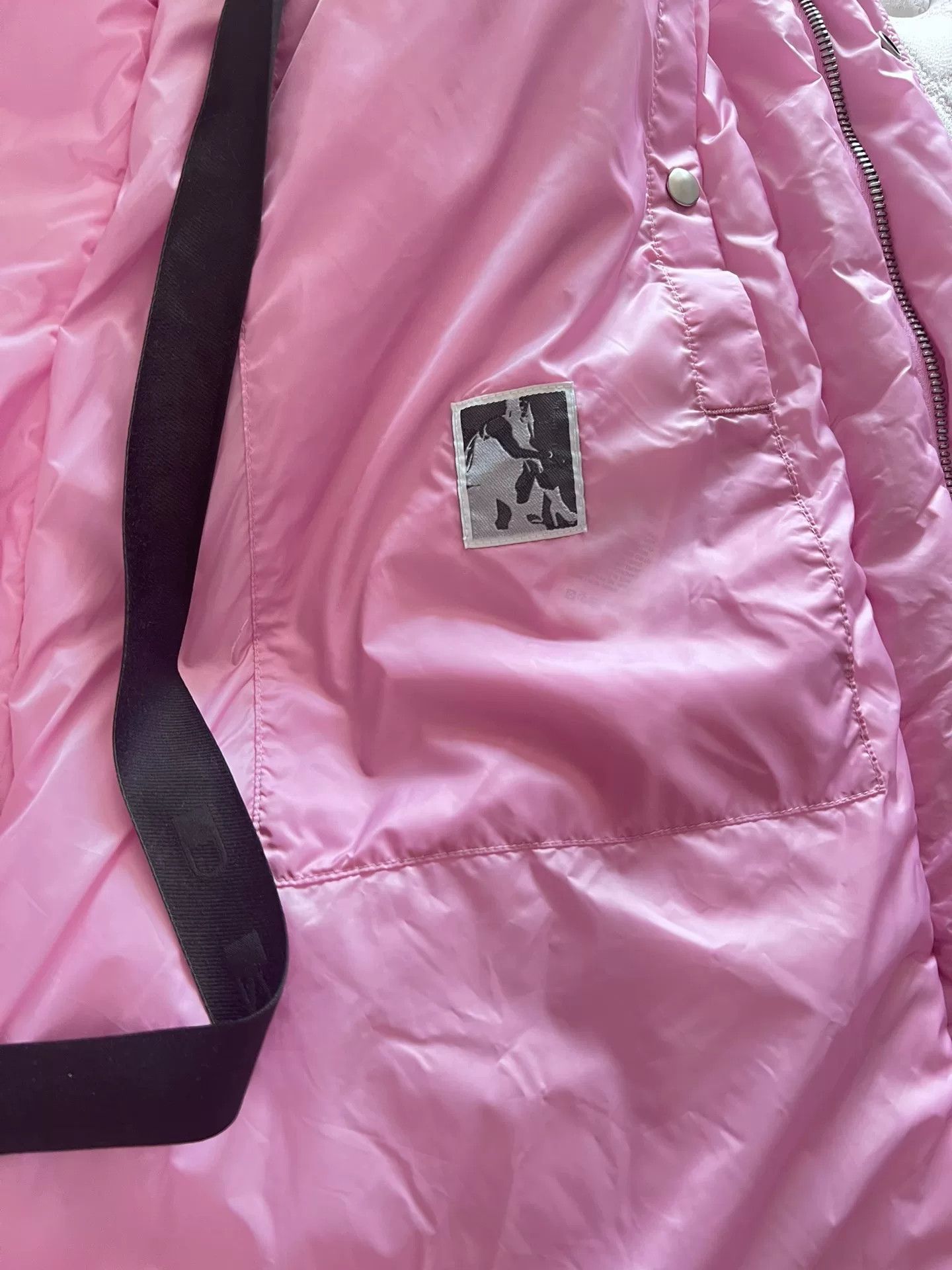 Rick Owens Rick Owens Pink Long Down Jacket Size S / US 4 / IT 40 - 4 Thumbnail