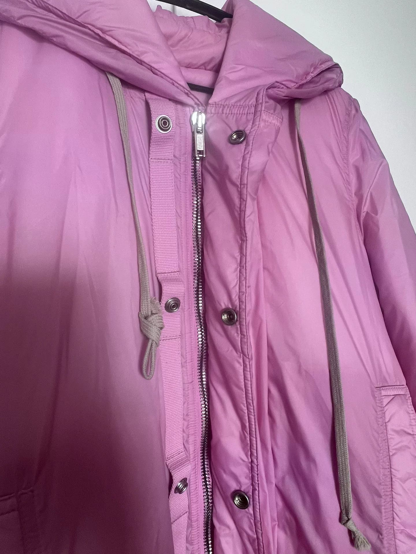 Rick Owens Rick Owens Pink Long Down Jacket Size S / US 4 / IT 40 - 3 Thumbnail