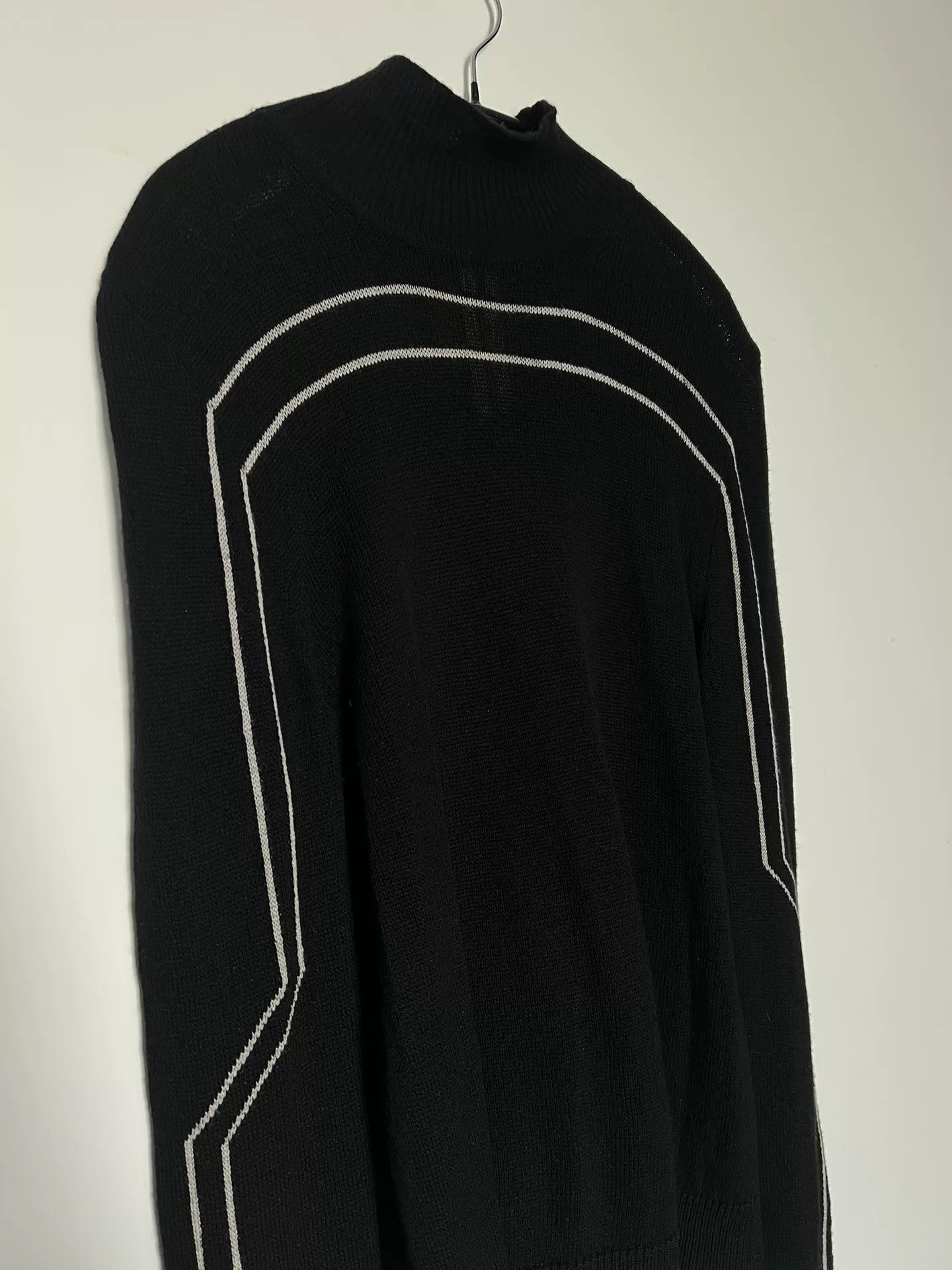 Rick Owens Rick Owens Black Turtleneck Sweater Top Size US L / EU 52-54 / 3 - 2 Thumbnail