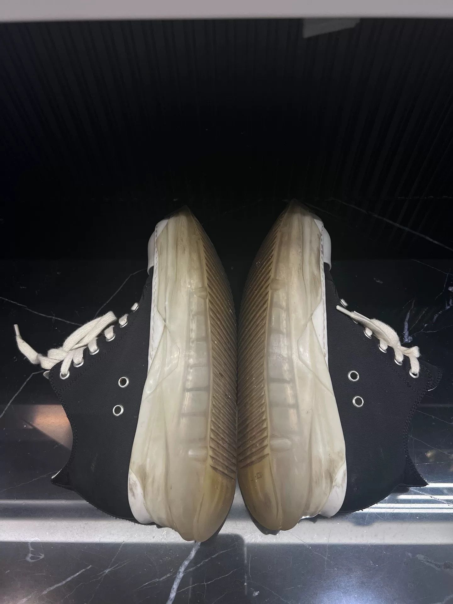 Rick Owens rick owens platform sneakers black and white Size US 6 / IT 36 - 4 Thumbnail