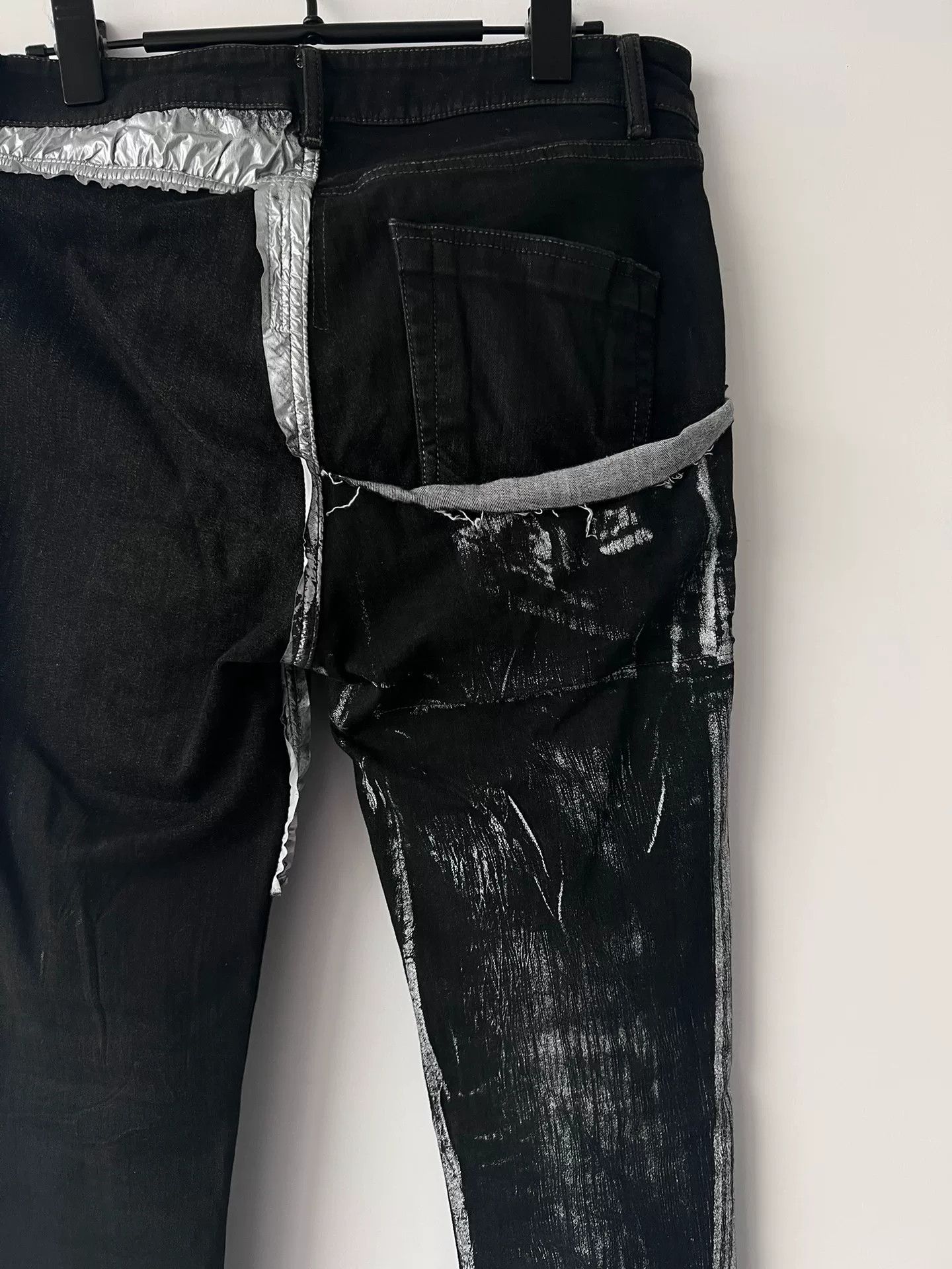 Rick Owens Drkshdw rick owens drkshdw patchwork denim pants Size US 32 / EU 48 - 4 Thumbnail