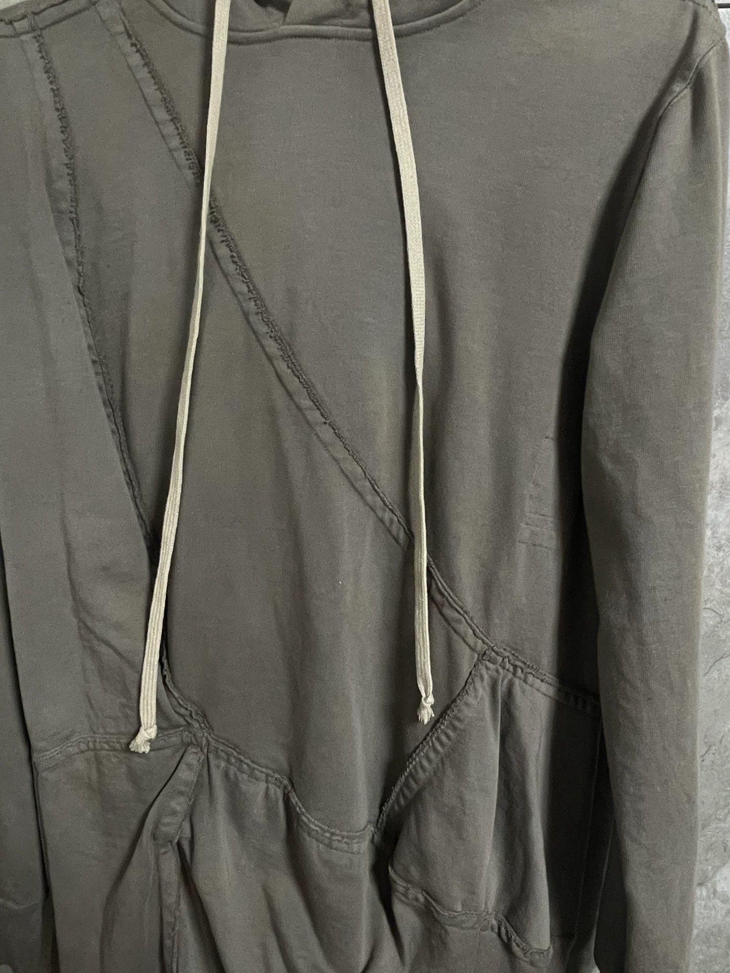 Rick Owens rick owens irregular long hoodie sweatshirt Size XS / US 0-2 / IT 36-38 - 2 Thumbnail