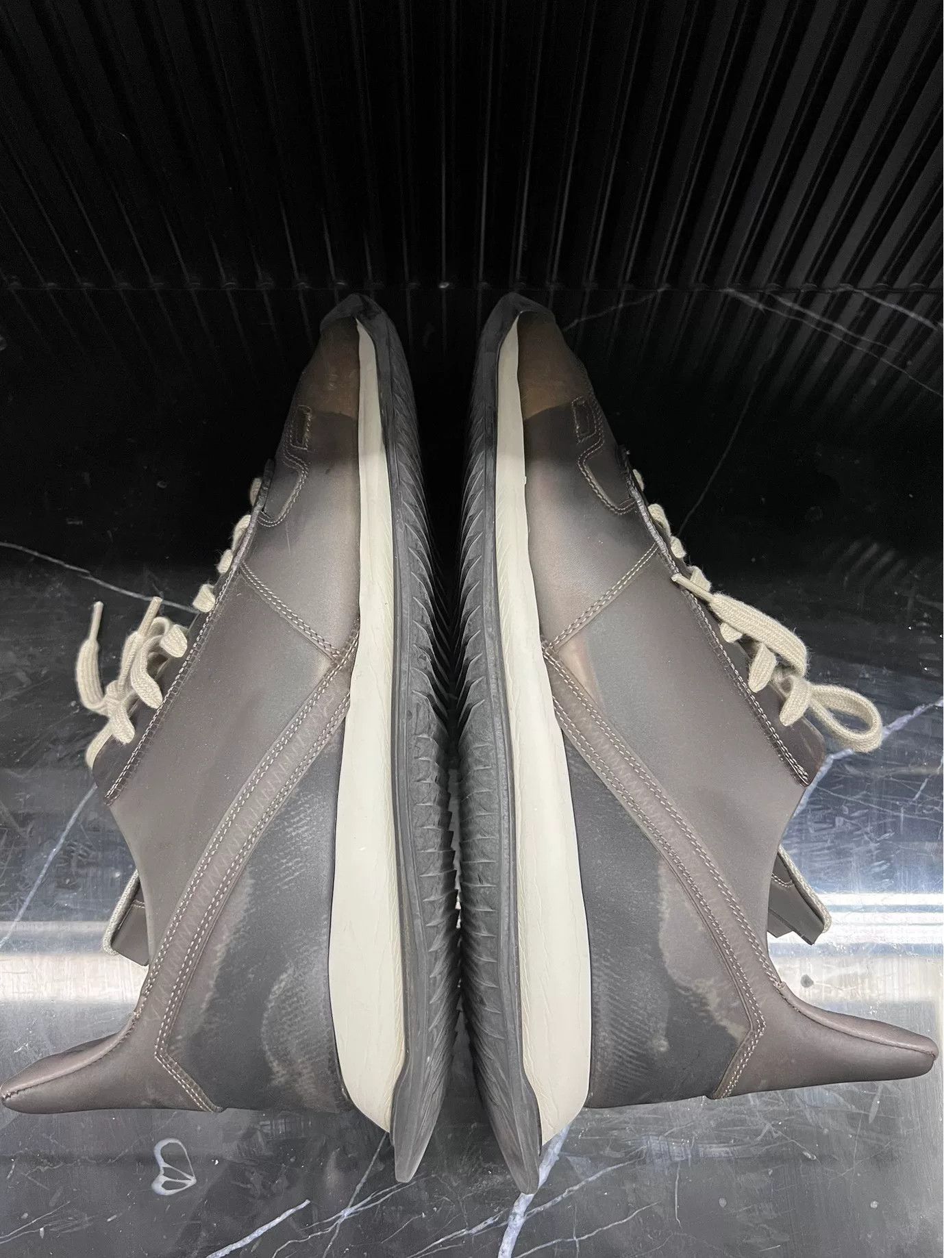 Rick Owens rick owens low-top sneakers in size 40.5 Size US 9.5 / EU 42-43 - 3 Thumbnail