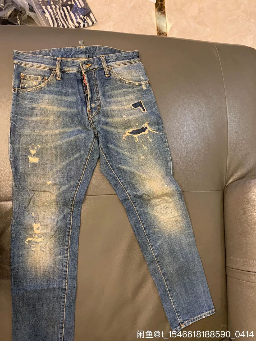 Dsquared2 distressed denim jeans from dsquared2 collection Size US 26 / EU 42 - 5 Thumbnail